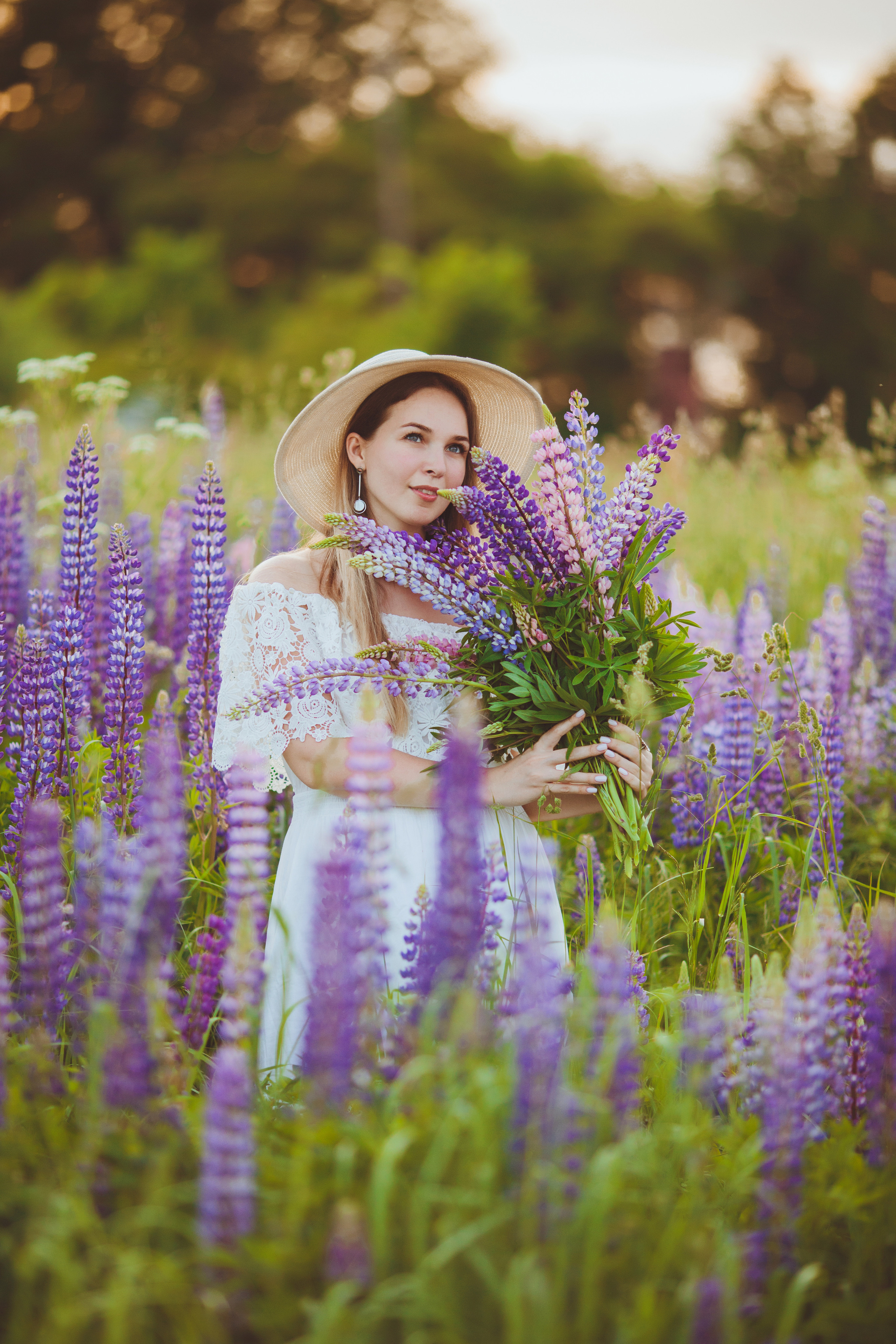 Люпиновое настроение. Фотограф Москва I Чехов Вероника Долинская