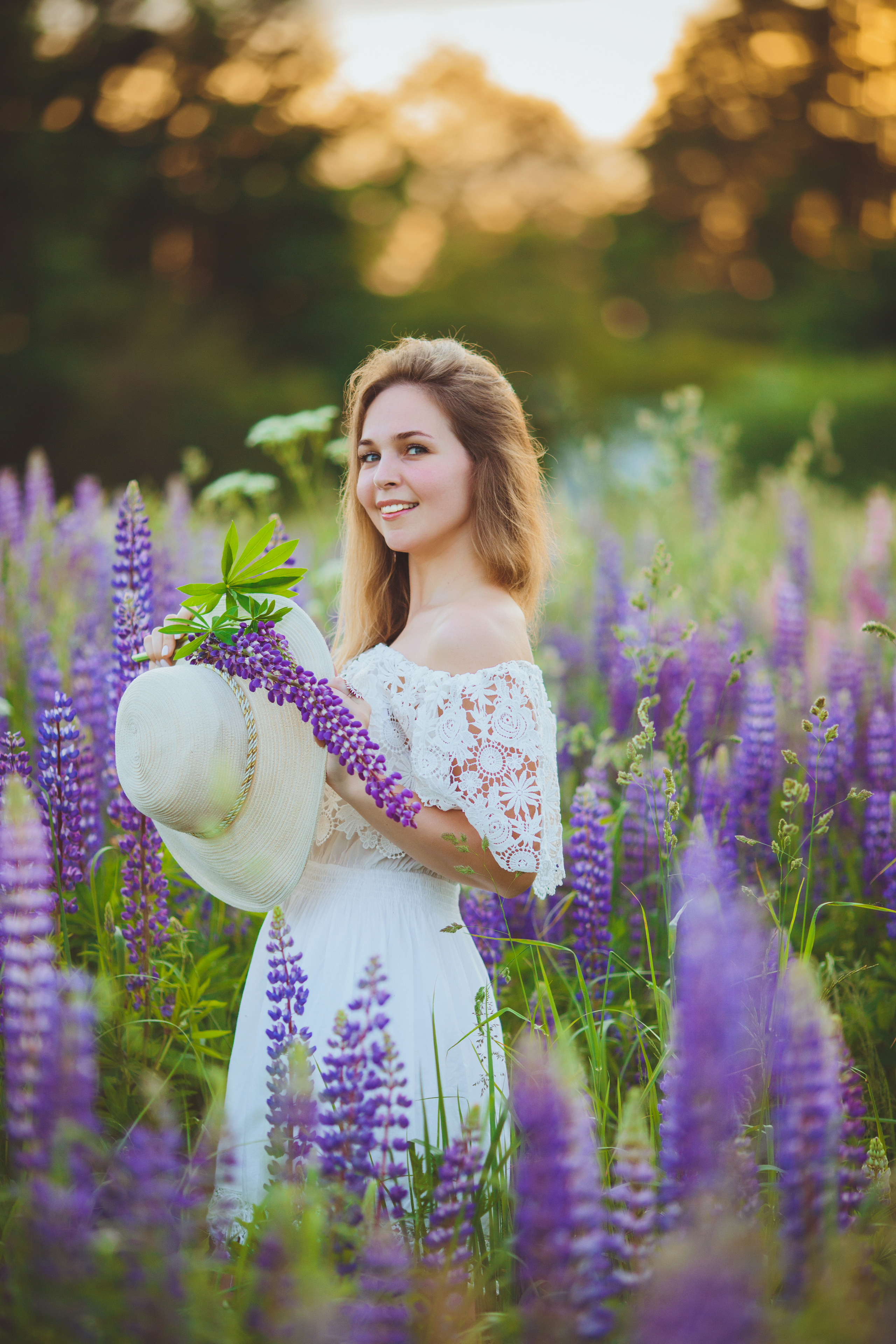 Люпиновое настроение. Фотограф Москва I Чехов Вероника Долинская