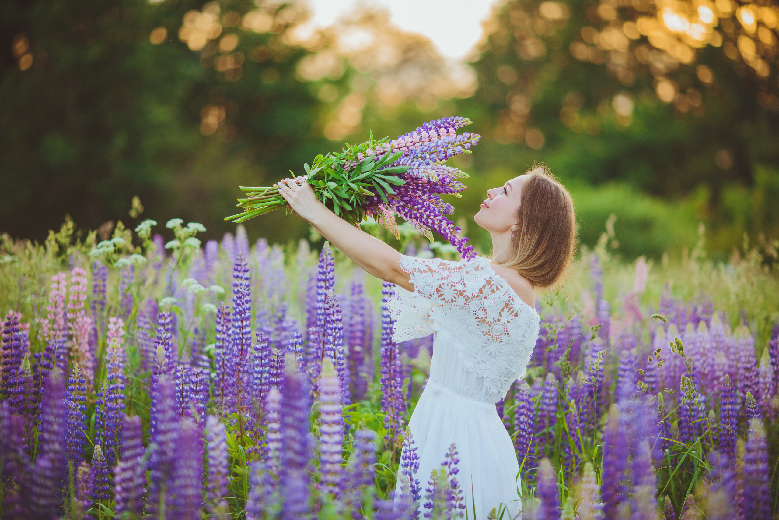 Люпиновое настроение. Фотограф Москва I Чехов Вероника Долинская