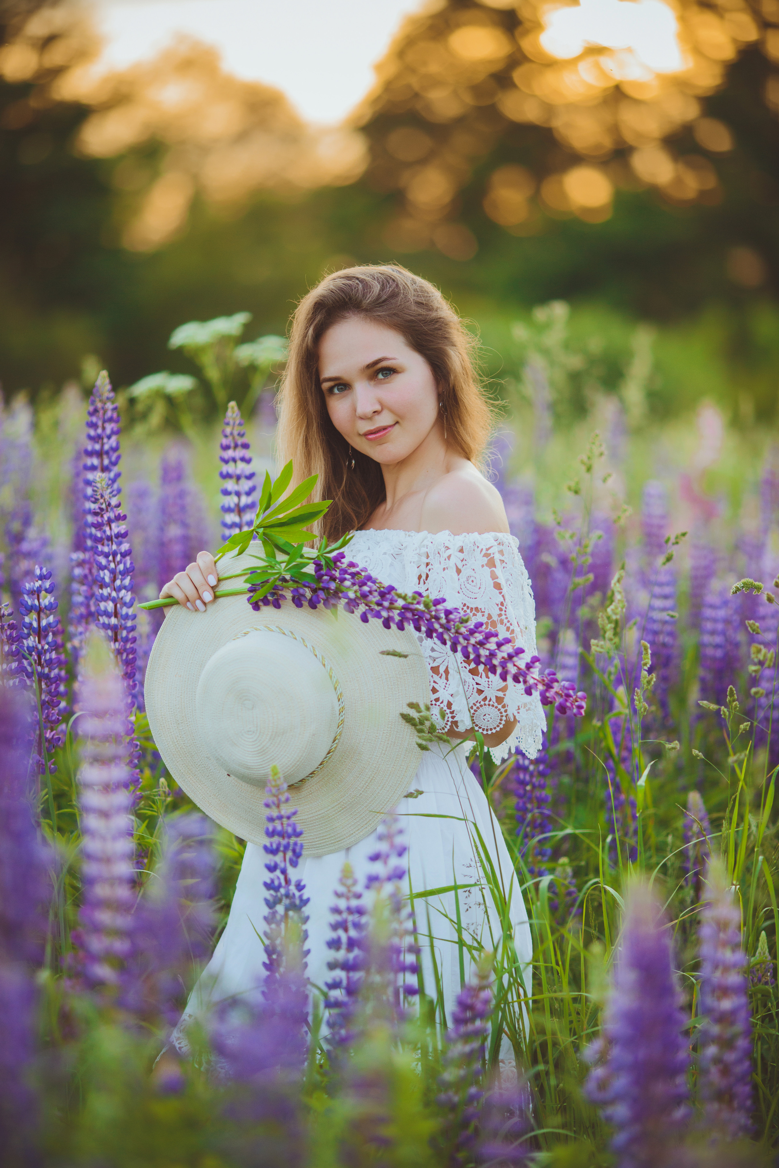 Люпиновое настроение. Фотограф Москва I Чехов Вероника Долинская