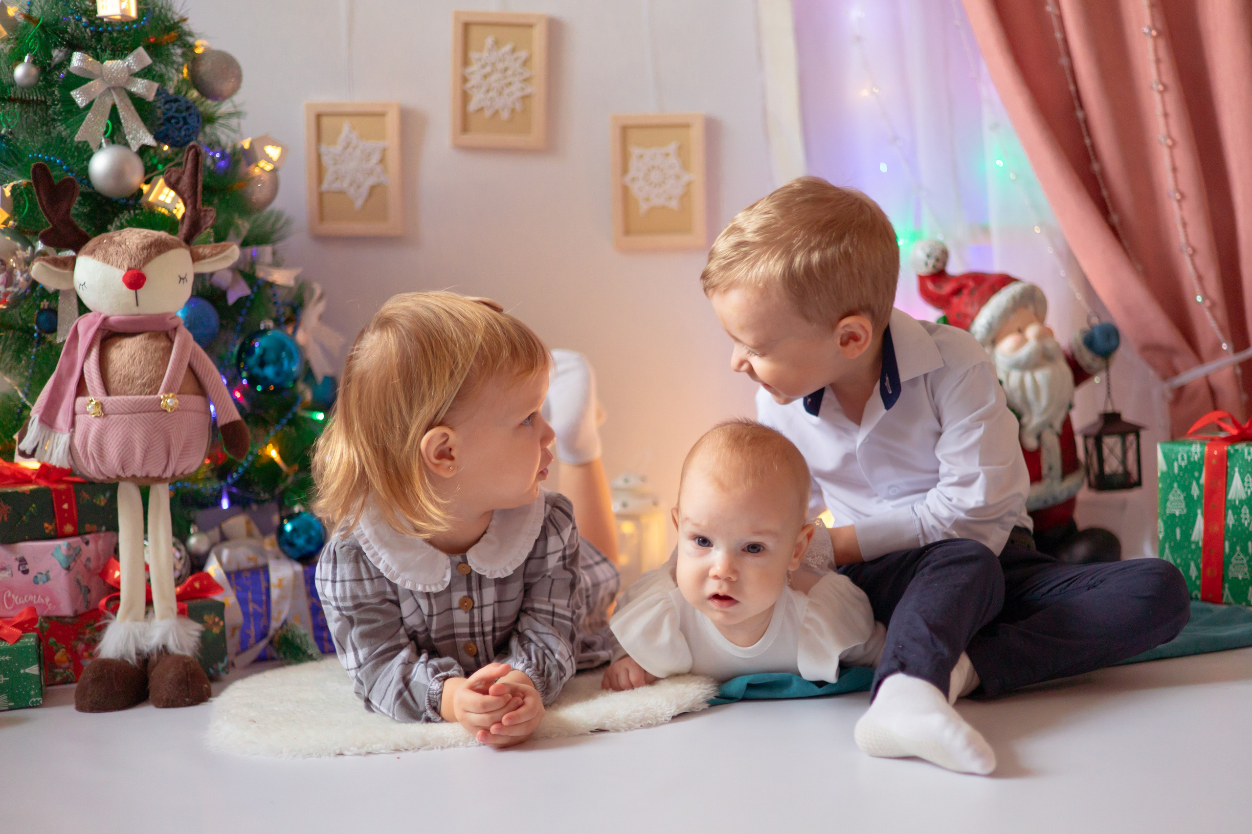 Дети новый год 2024. Семейный и детский фотограф в Михайловке Татьяна Лестьева