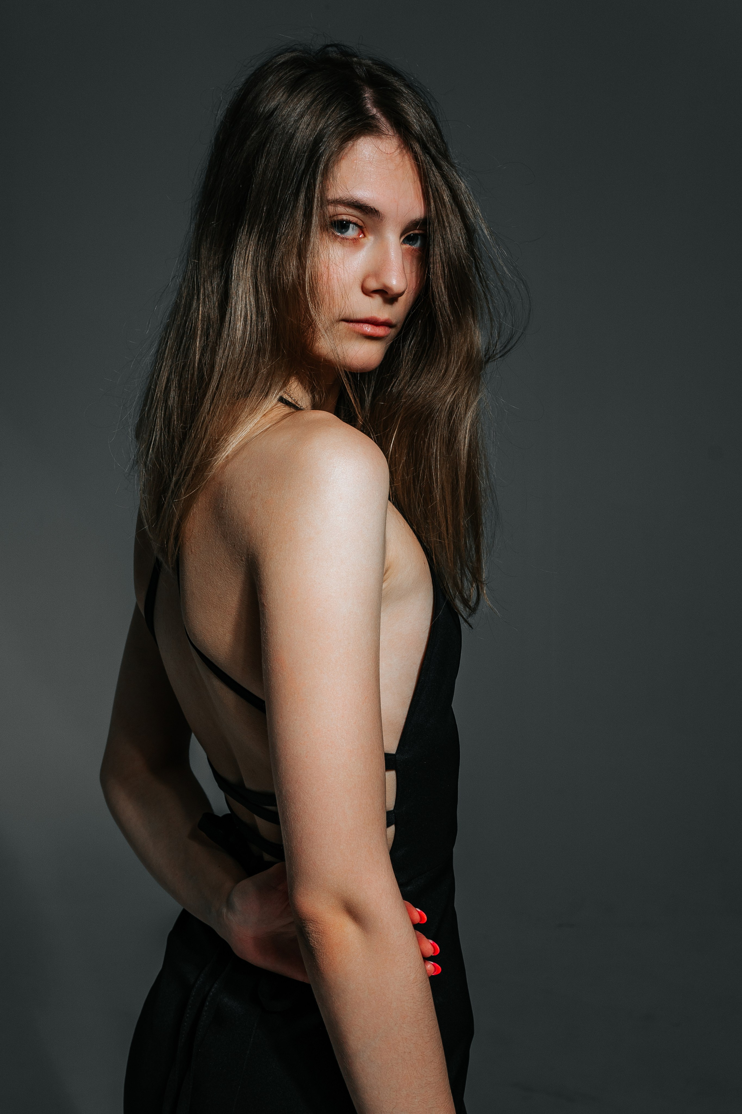 Катя (фотосессия студия. Свадебный и семейный фотограф в Москве Софья Алмостова