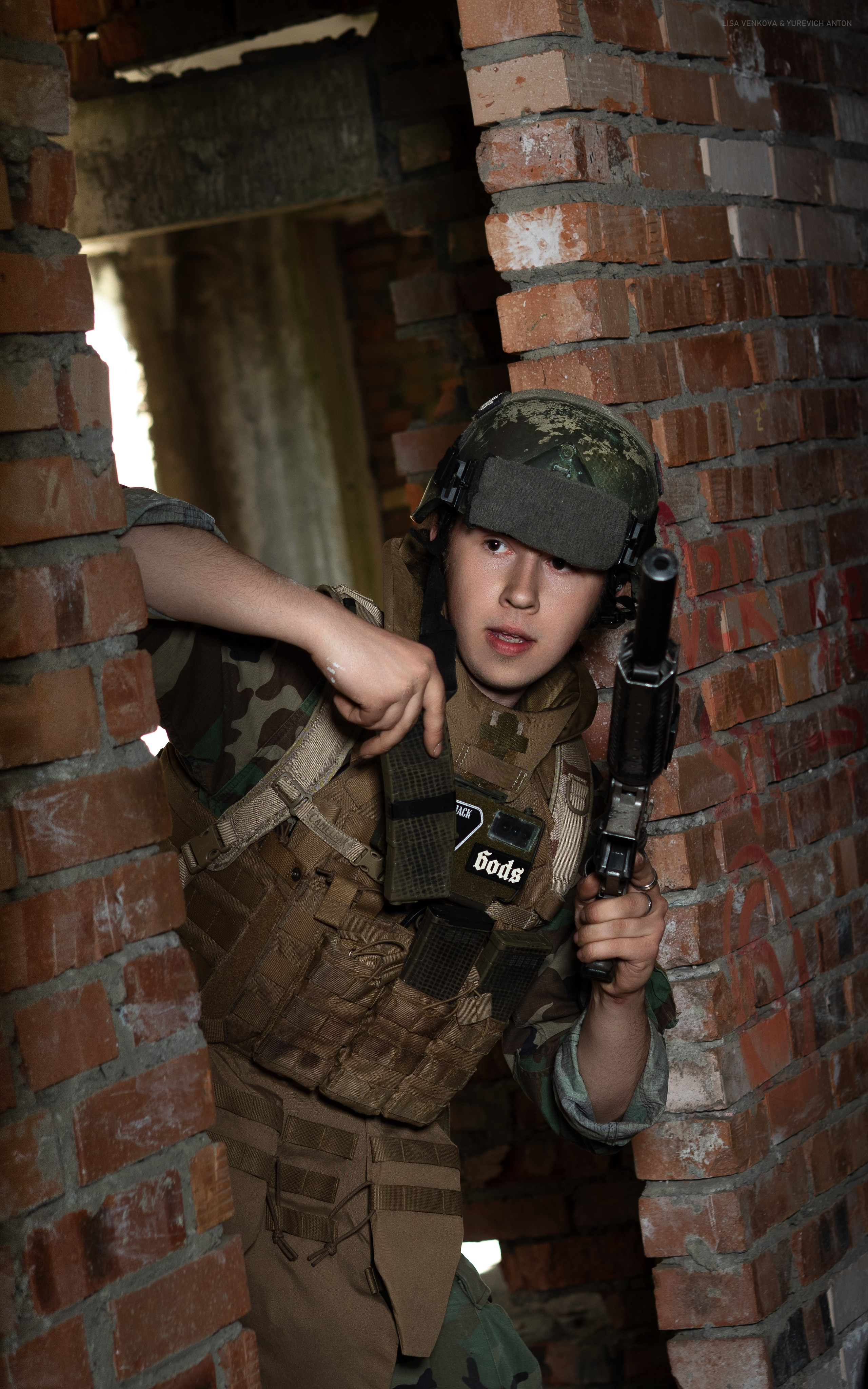 Милитари. Сайт портфолио двух профессиональных фотографов