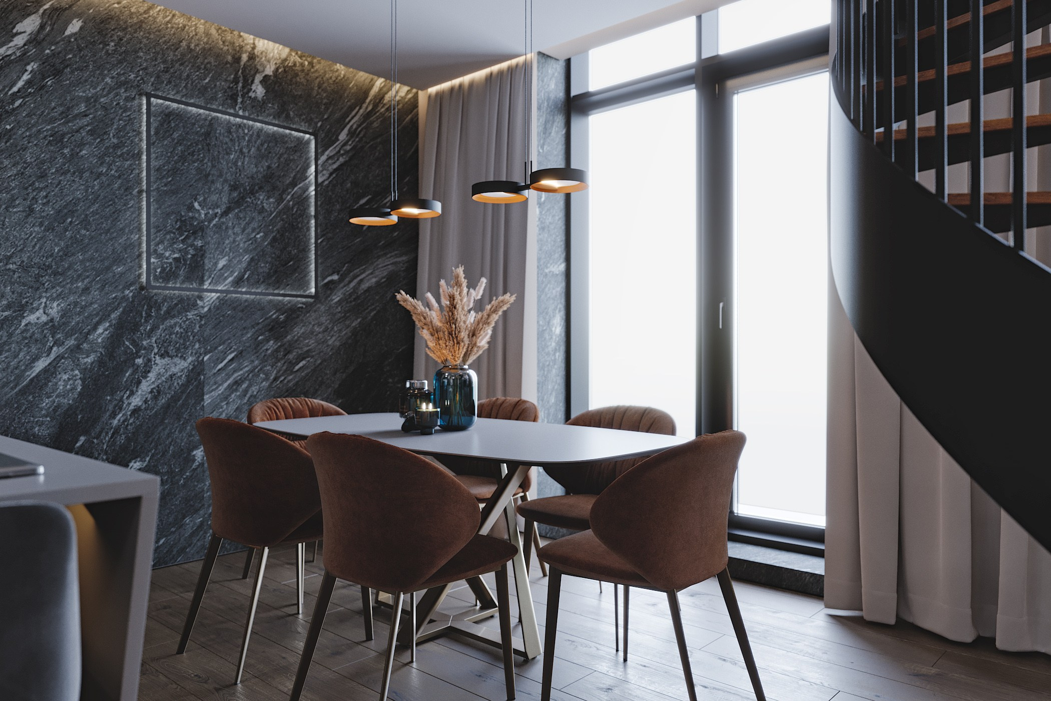 Проект YAR. Дизайн интерьера в Новосибирске, Мире, Онлайн | Студия дизайна интерьера TWOREZ