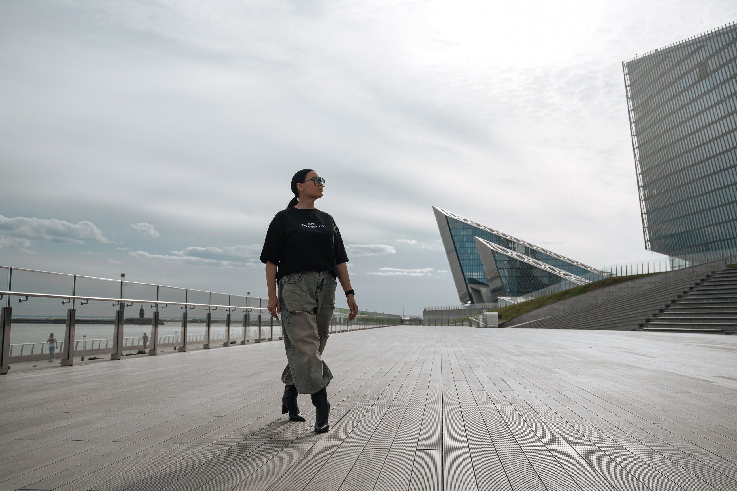 Елена. Лахта центр. Портретный фотограф в Санкт-Петербурге Дмитриева Наталия