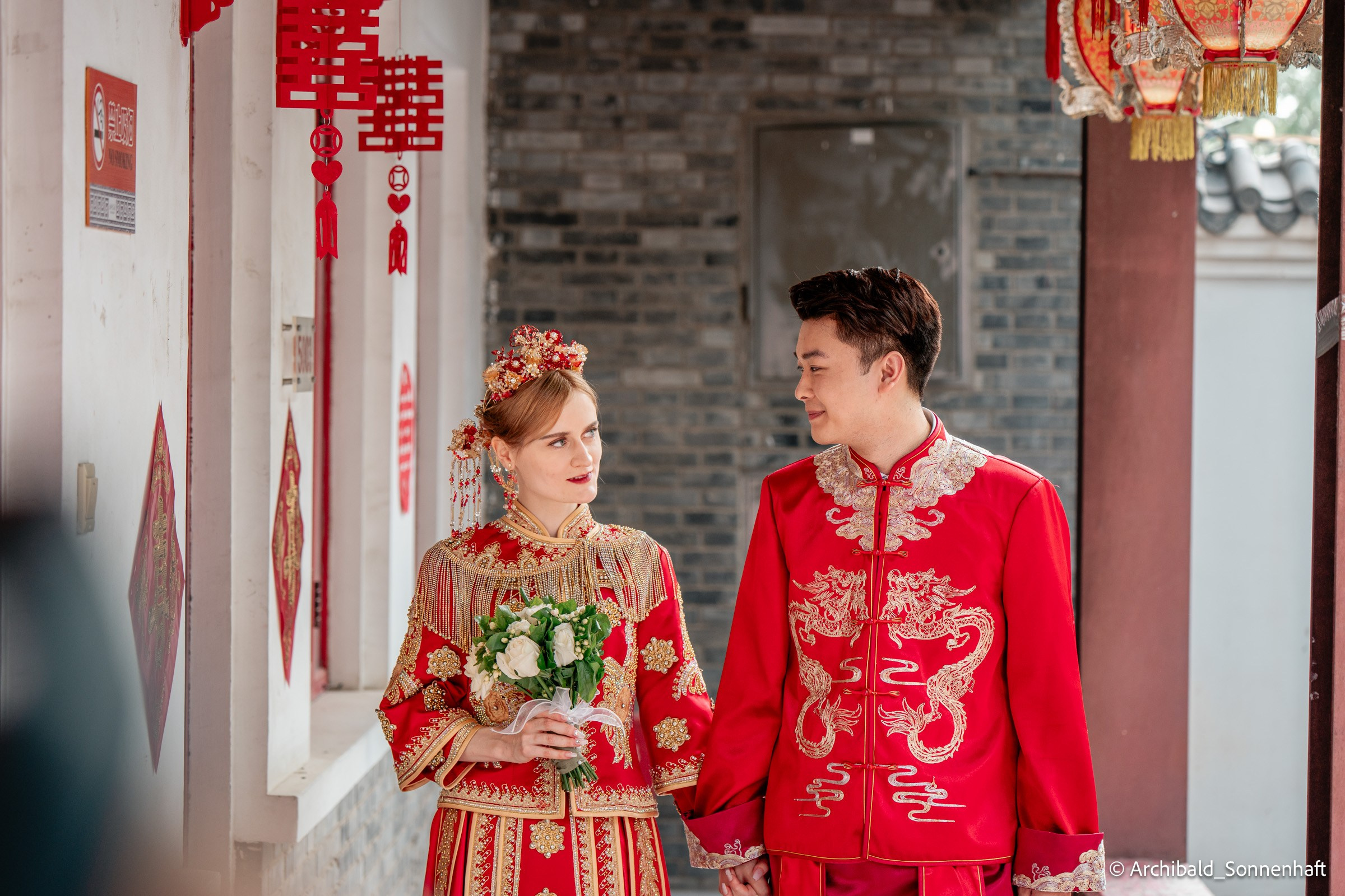 Chinese Wedding in China. Photographer in Guangzhou, China. Archibald Sonnenhaft