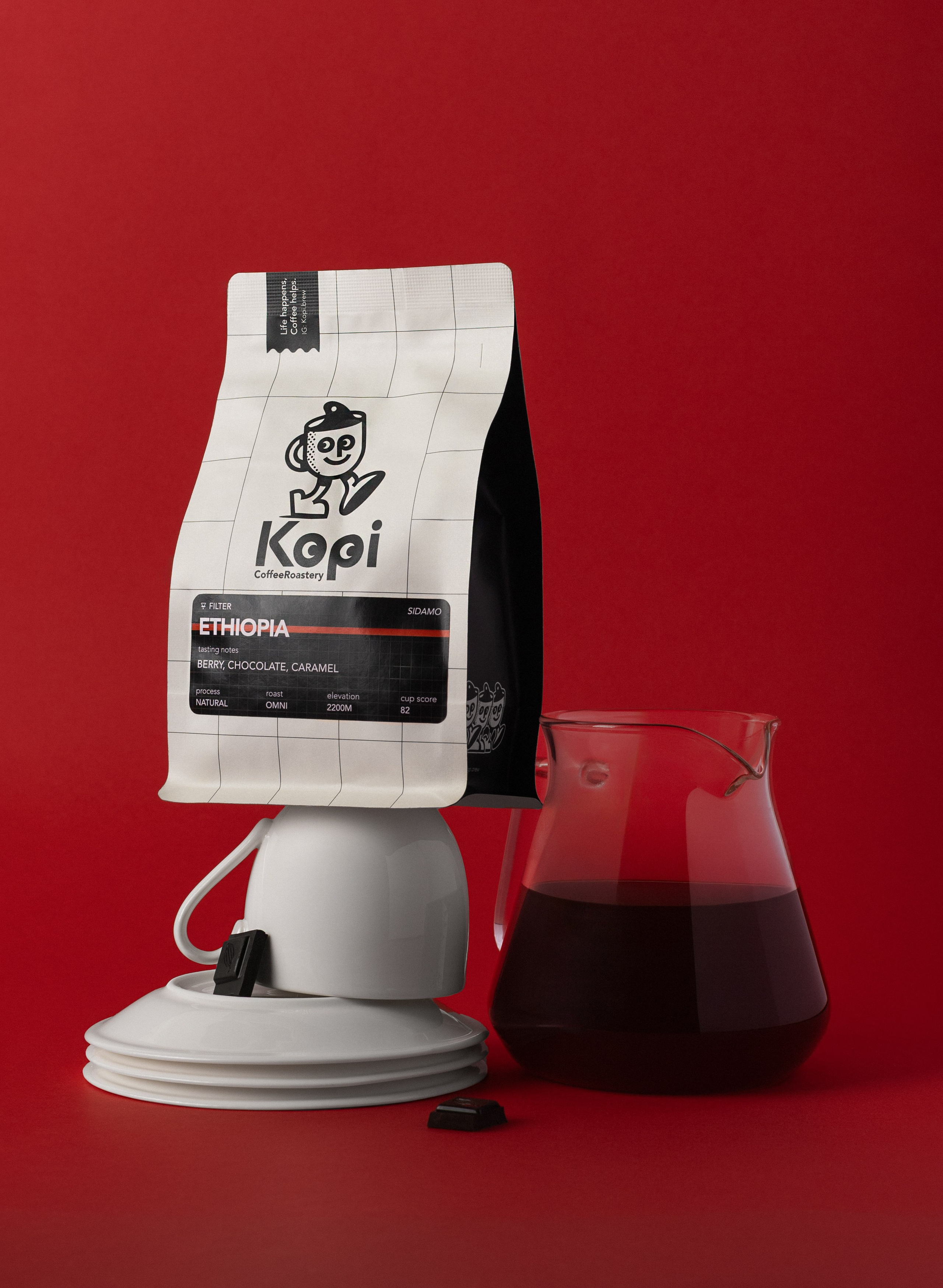 Съемка кофе для «Kopi.brew». Предметный фотограф в Грузии