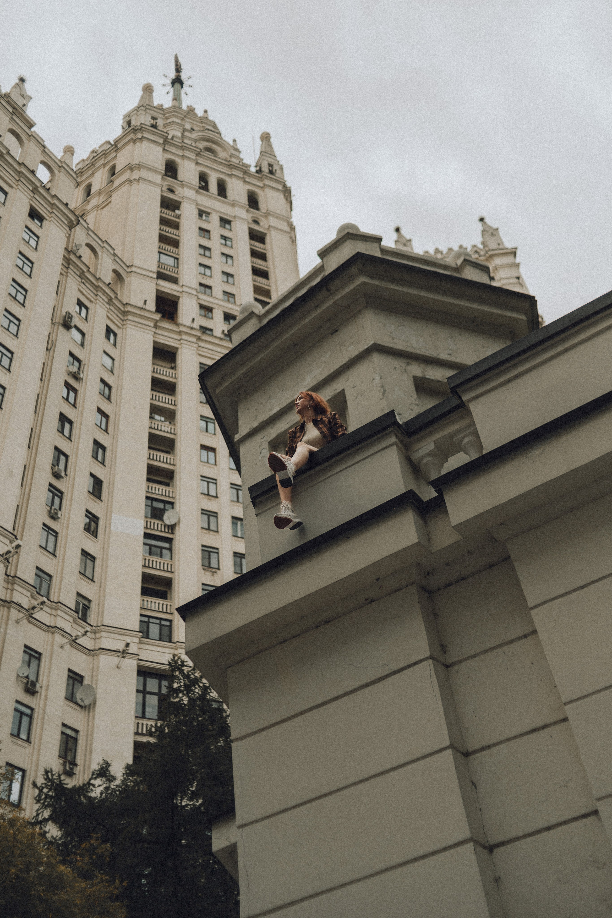 Марта Высотка на котельнической. Портретный фотограф Москва Юлия Трякина
