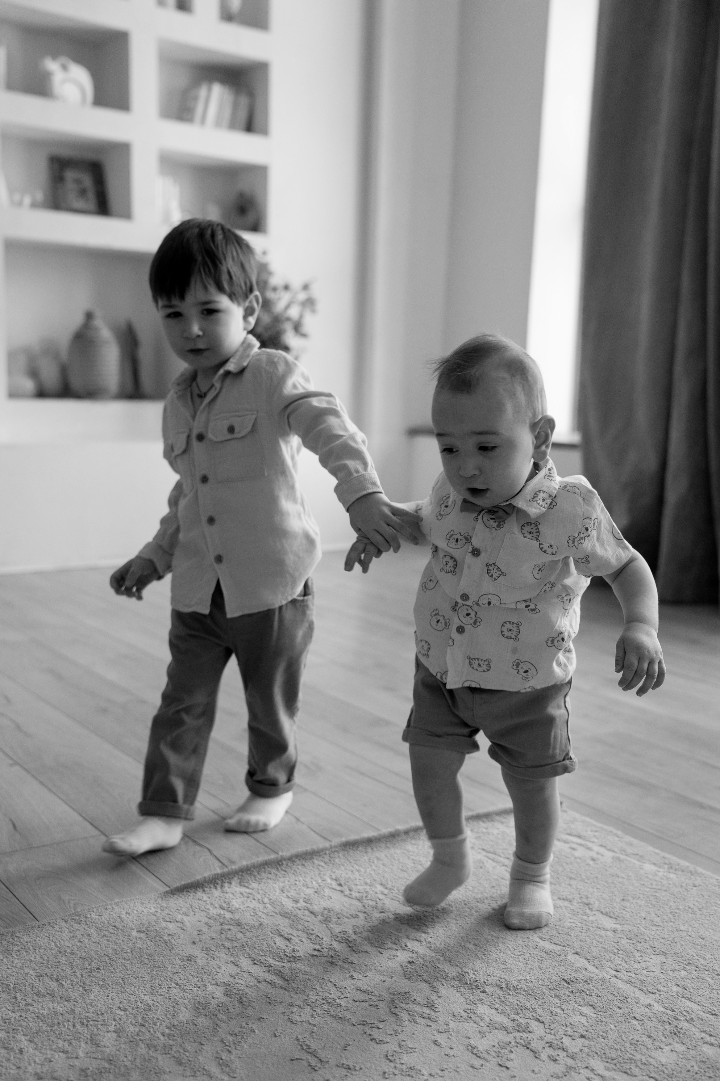 Семейная фотосессия в студии. Портретный фотограф Олеся Владимирова в Москве