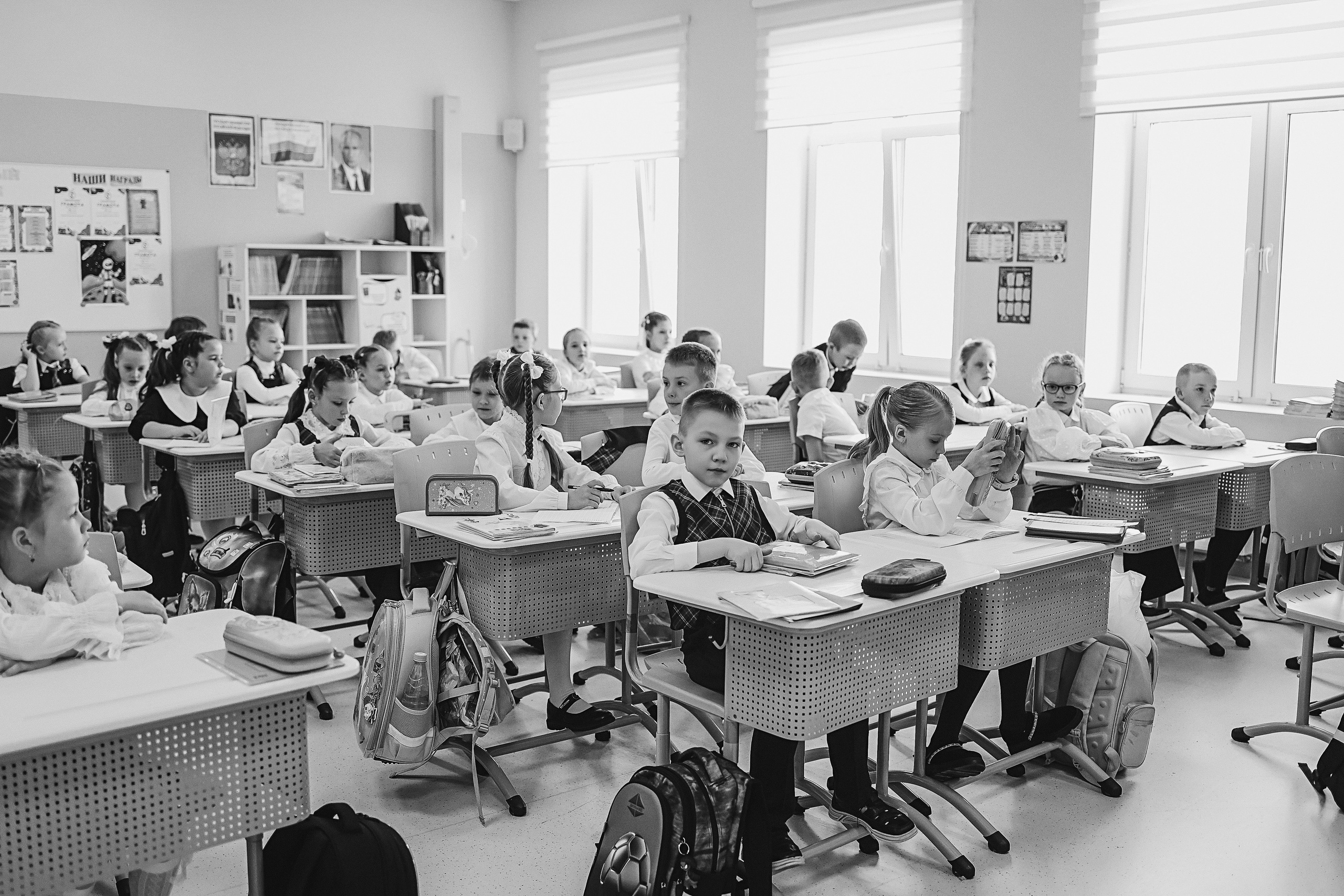 Один день в школе 1 класс. Семейный фотограф Тюмень, фотограф на роды Салмина Мария