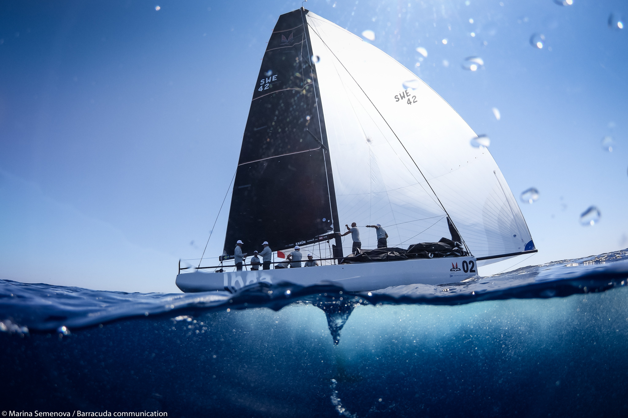 MELGES 40. Sailing Photographer Marina Semenova