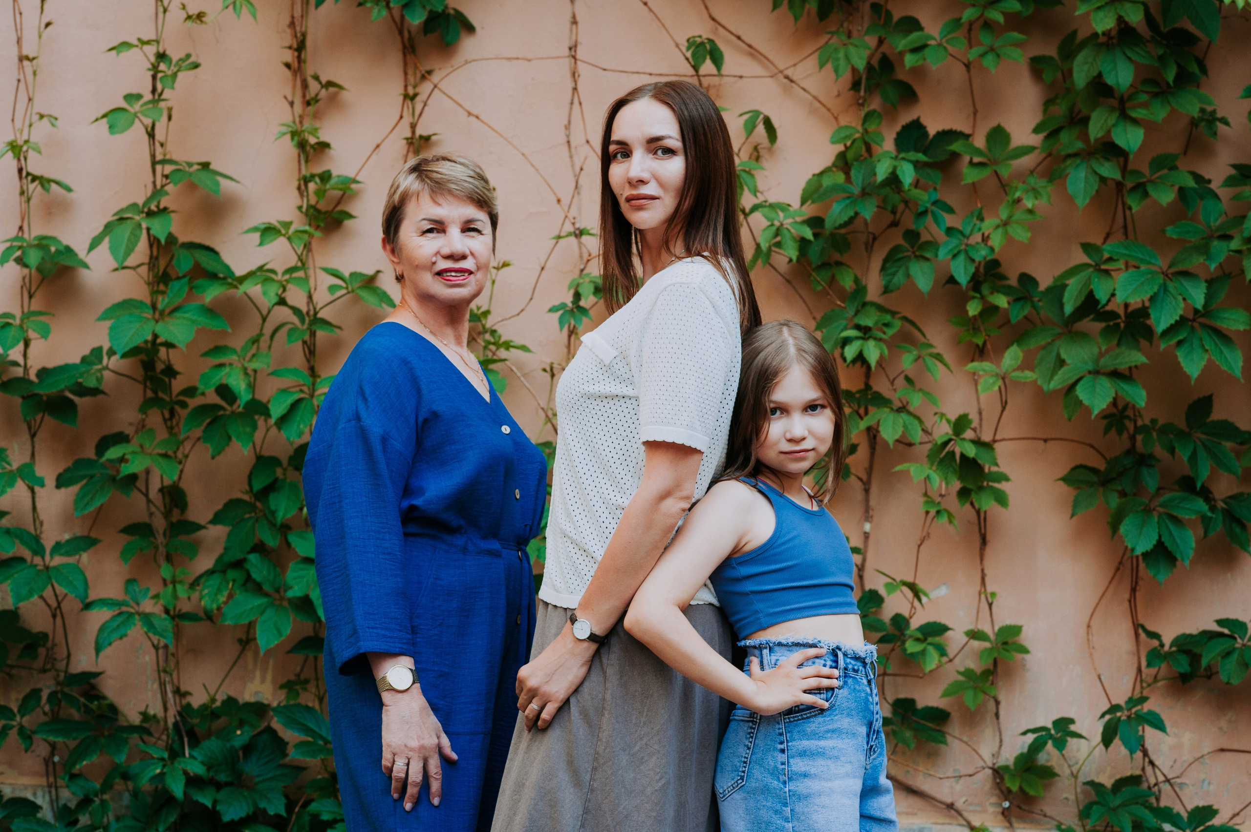 Две мамы и две дочери. Портретный и лайфстайл фотограф в Санкт-Петербурге