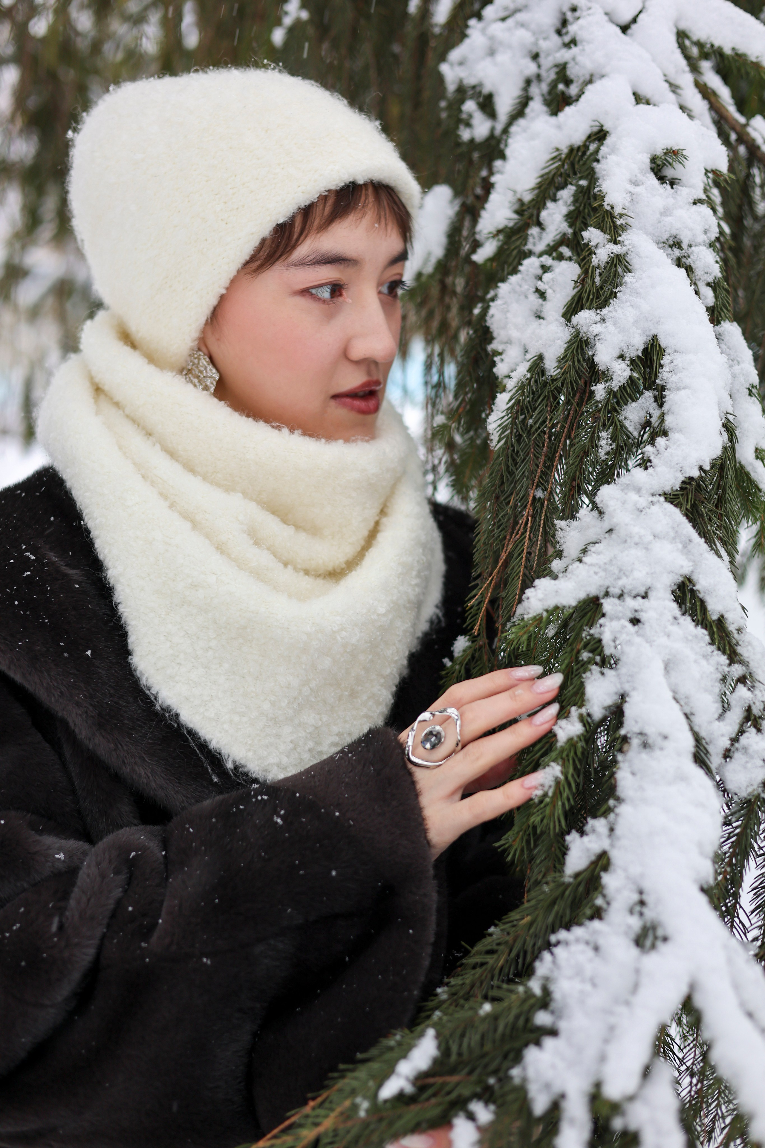 Зимняя фотосессия. Анастасия Рогозина|Фотограф Бийск, Горно-Алтайск, Белокуриха