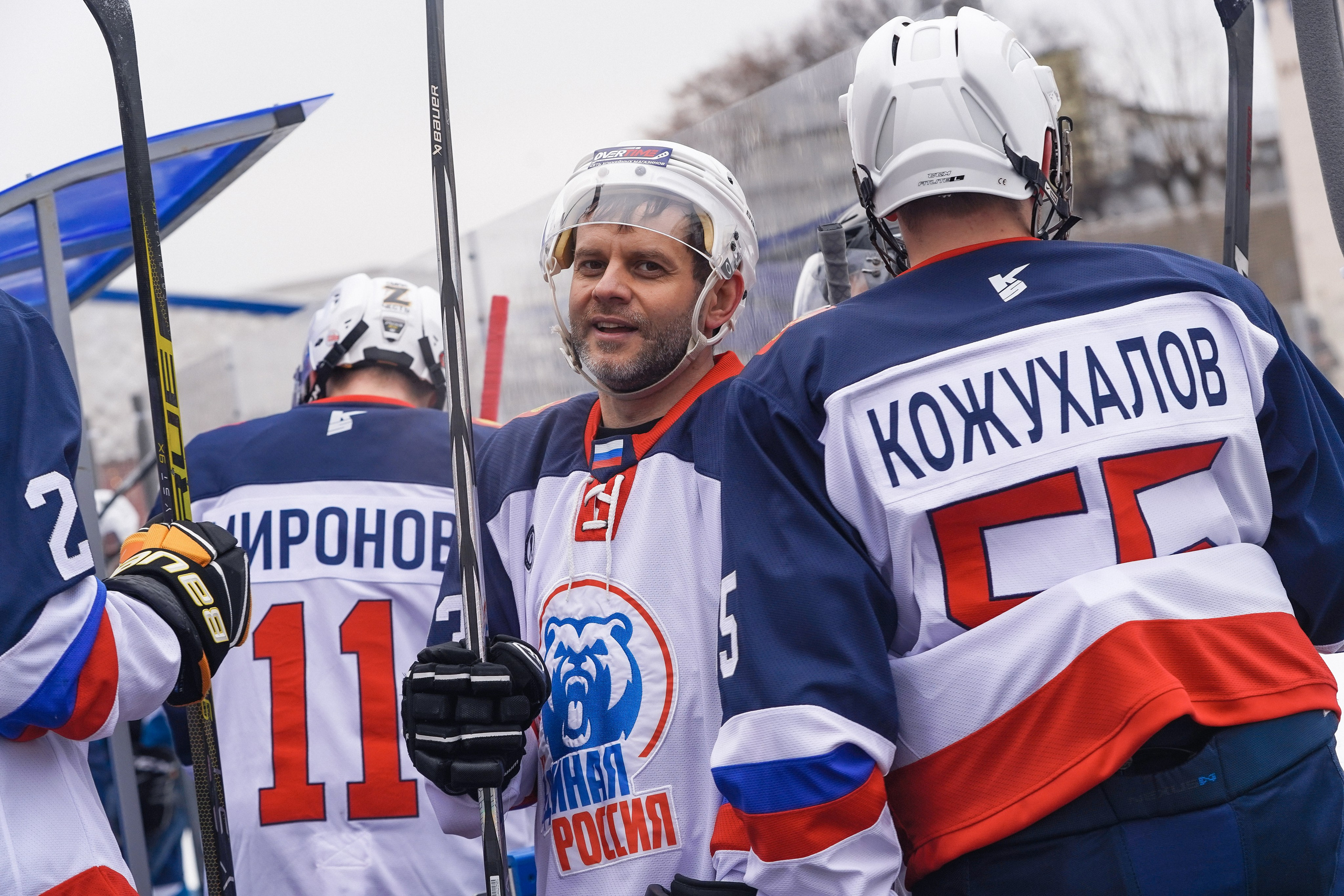 Хоккейный матч на ВДНХ. Анна, фотограф Москва, Зеленоград