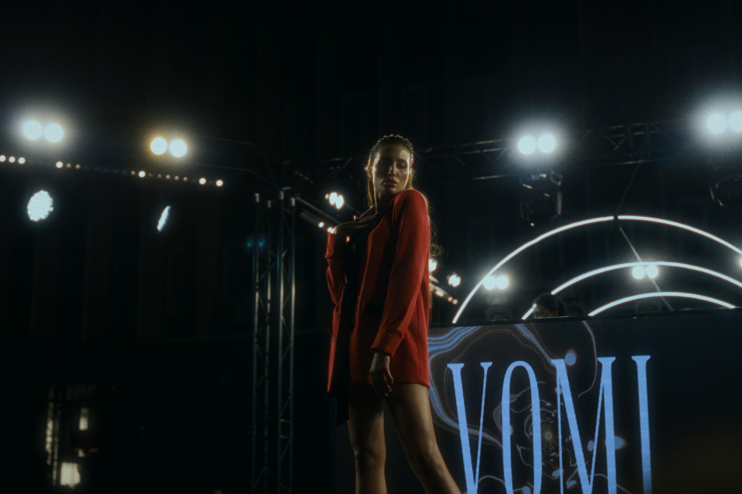 Vomi (backstage). Фотограф Юрин Евгений