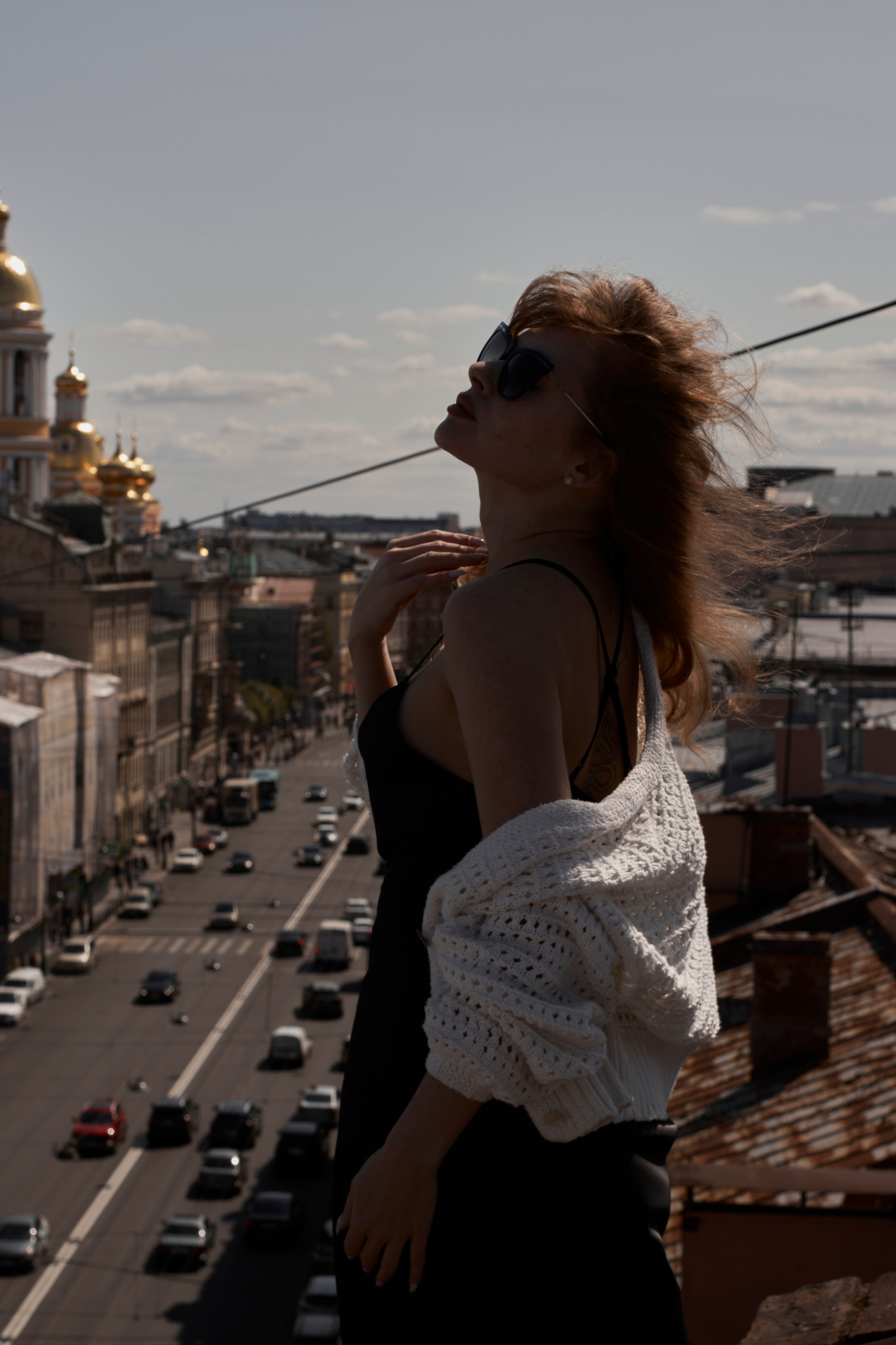 На крыше. Фотограф в Санкт-Петербурге Анна Anetprophoto (женские, семейные, лавстори и контент-съемки)