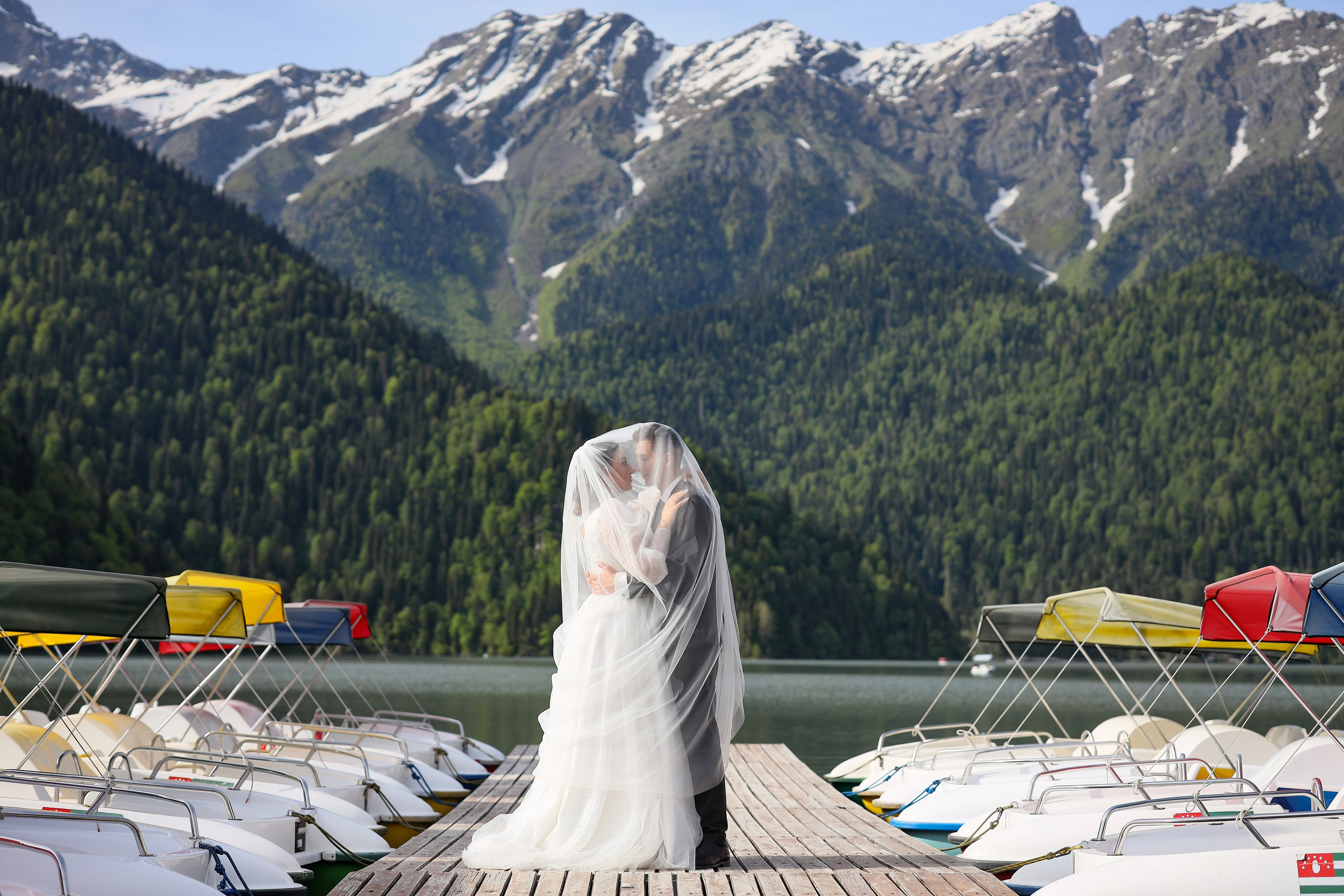 фотосессия на озере Рица Абхазия