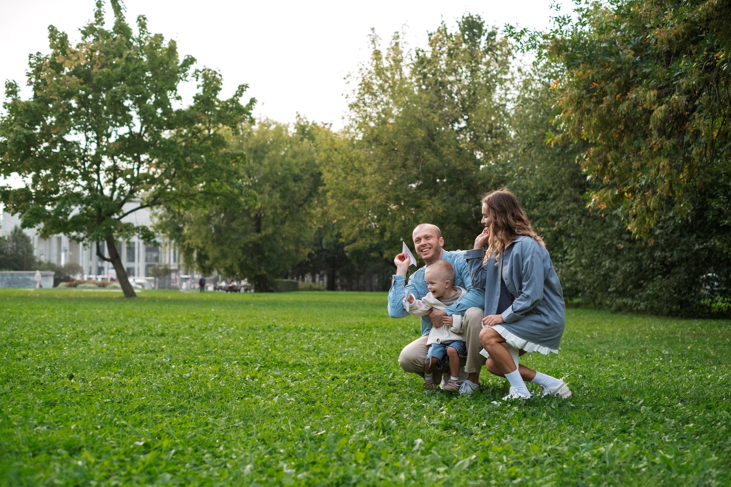 Семейная прогулка в парке. Семейный и детский фотограф в Мелитополе /Наталья Зацеркляная