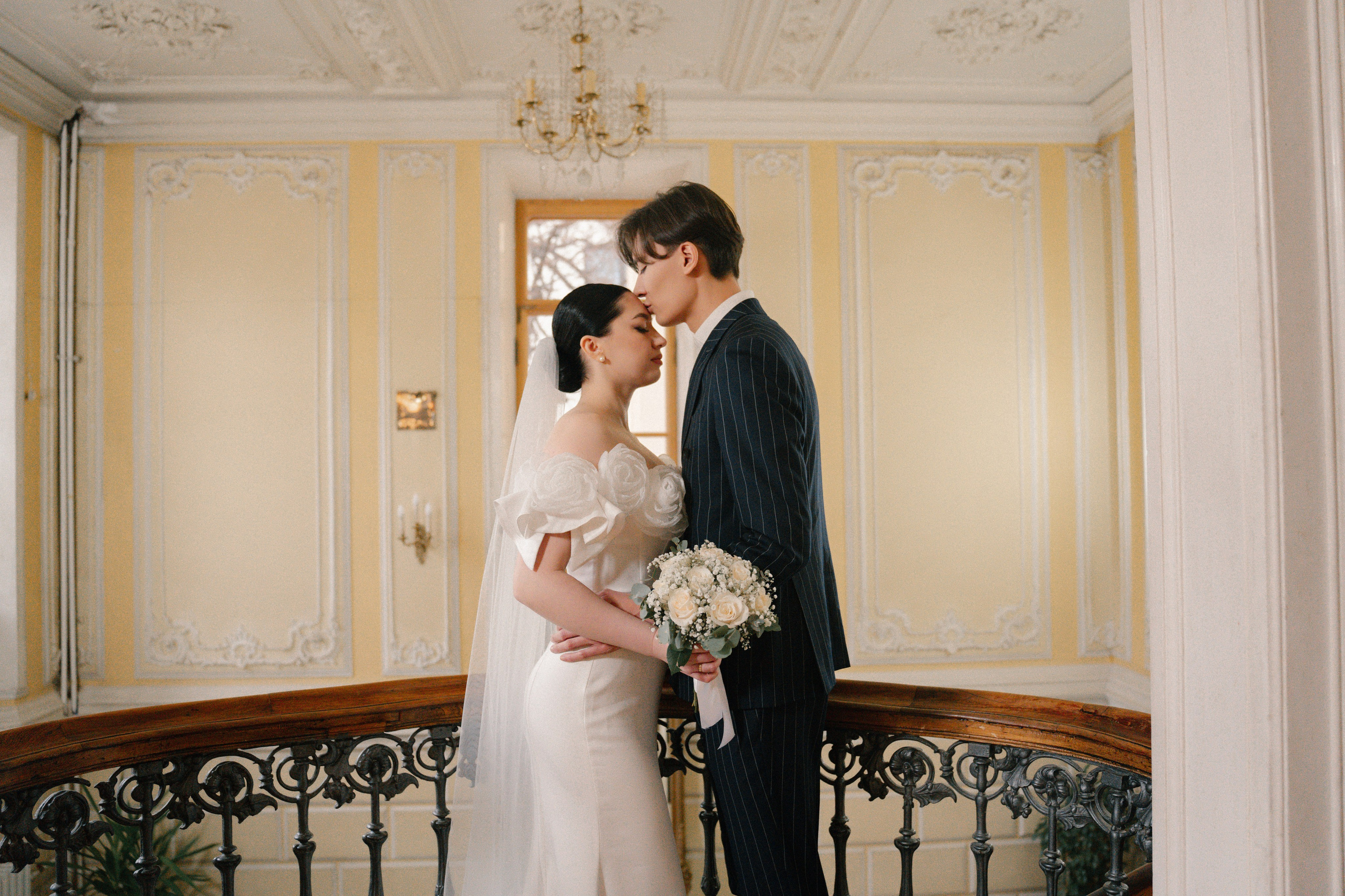 Свадебная фотосессия в Библиотеке читальне им. Пушкина