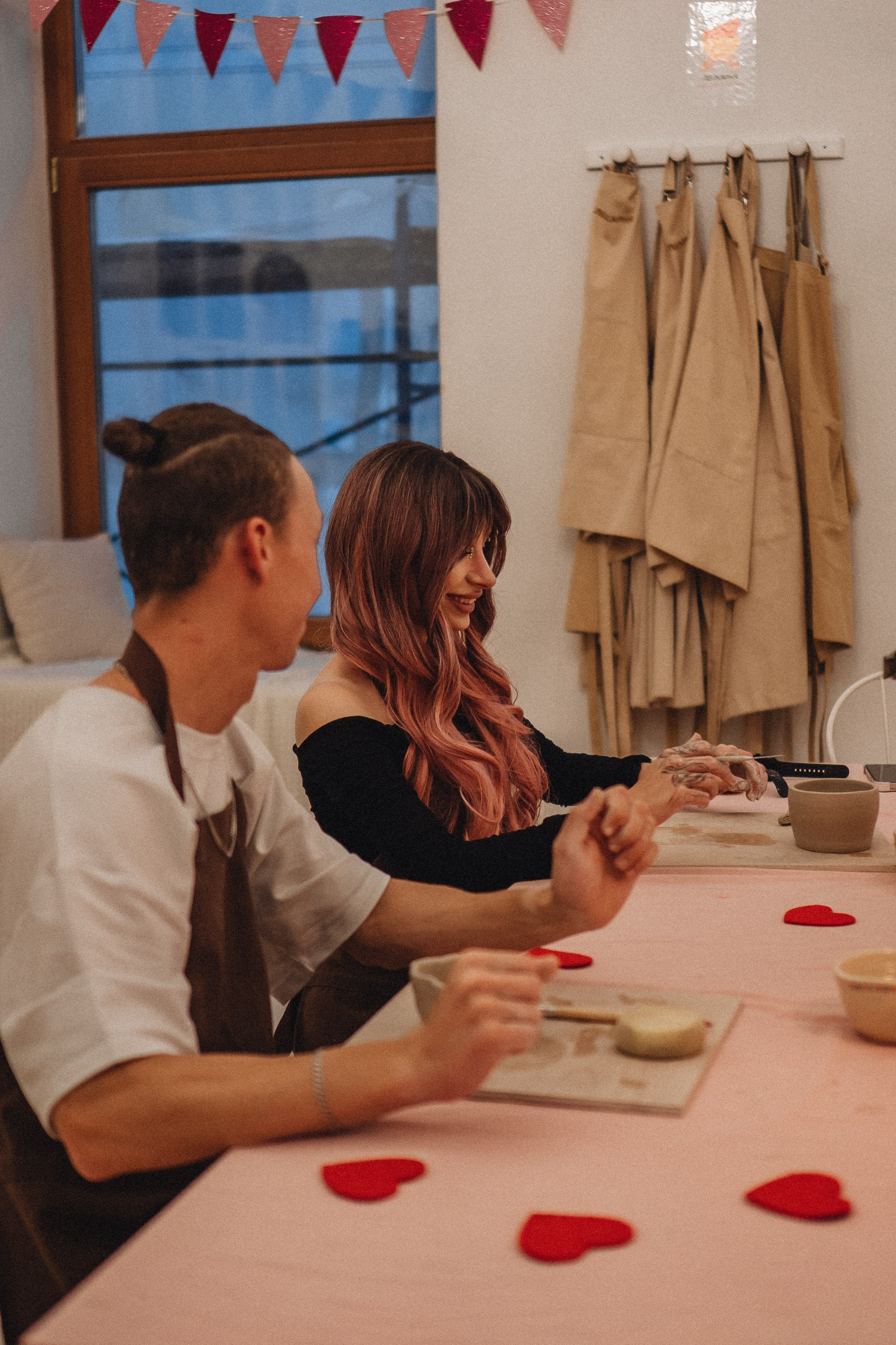 СВИДАНИЕ В ГОНЧАРНОЙ МАСТЕРСКОЙ. Профессиональный фотограф, Санкт-Петербург — Виктория Богомолова