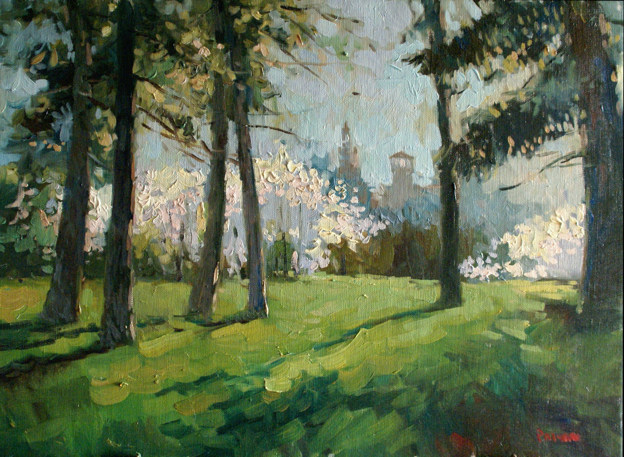 Этюды. Paintings by the artist Sergey Ratchin