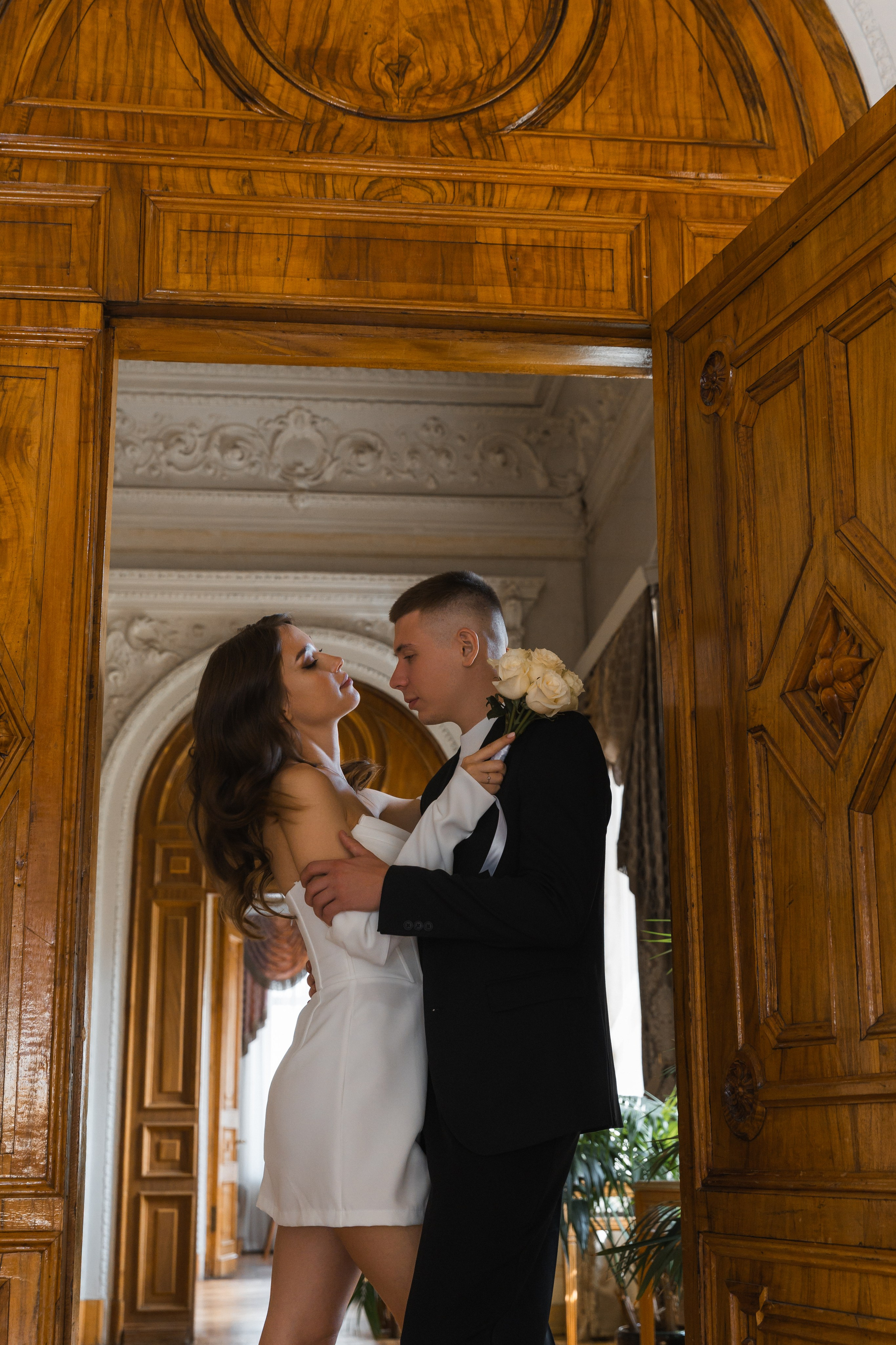 Даниил и Анастасия. Свадебная фотосессия в Библиотеке-читальне им. А. С. Пушкина. Фотограф и видеограф Анна Домашенко