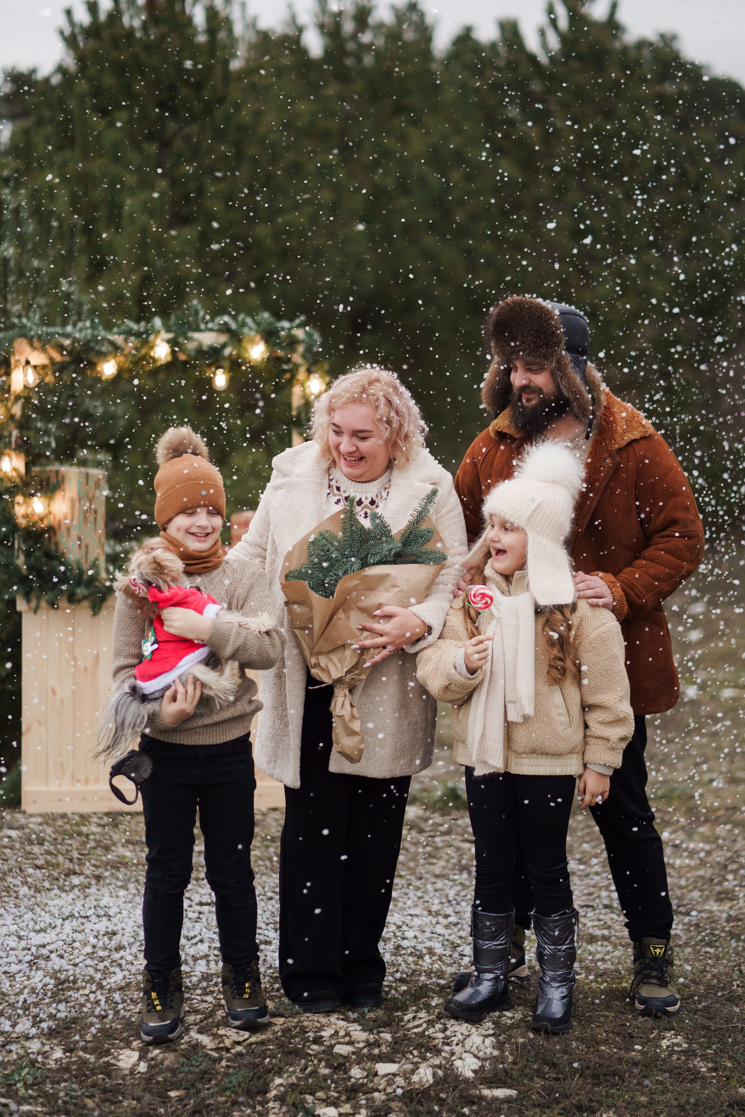 Новогодние. Елена Луковская. Семейная, портретная, репоражная съёмка