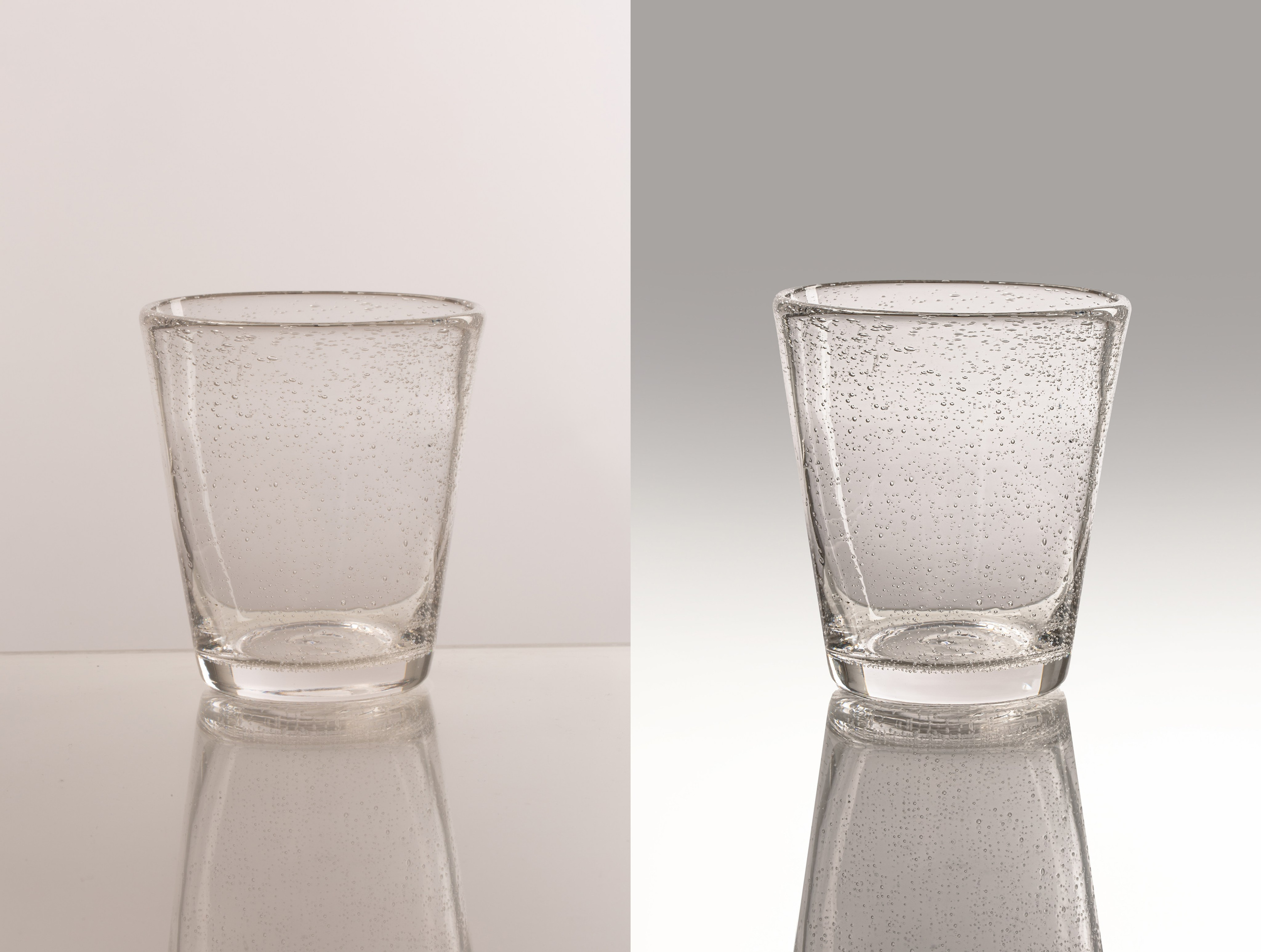 Ретушь фотографий стеклянной посуды | Студия SVITHART