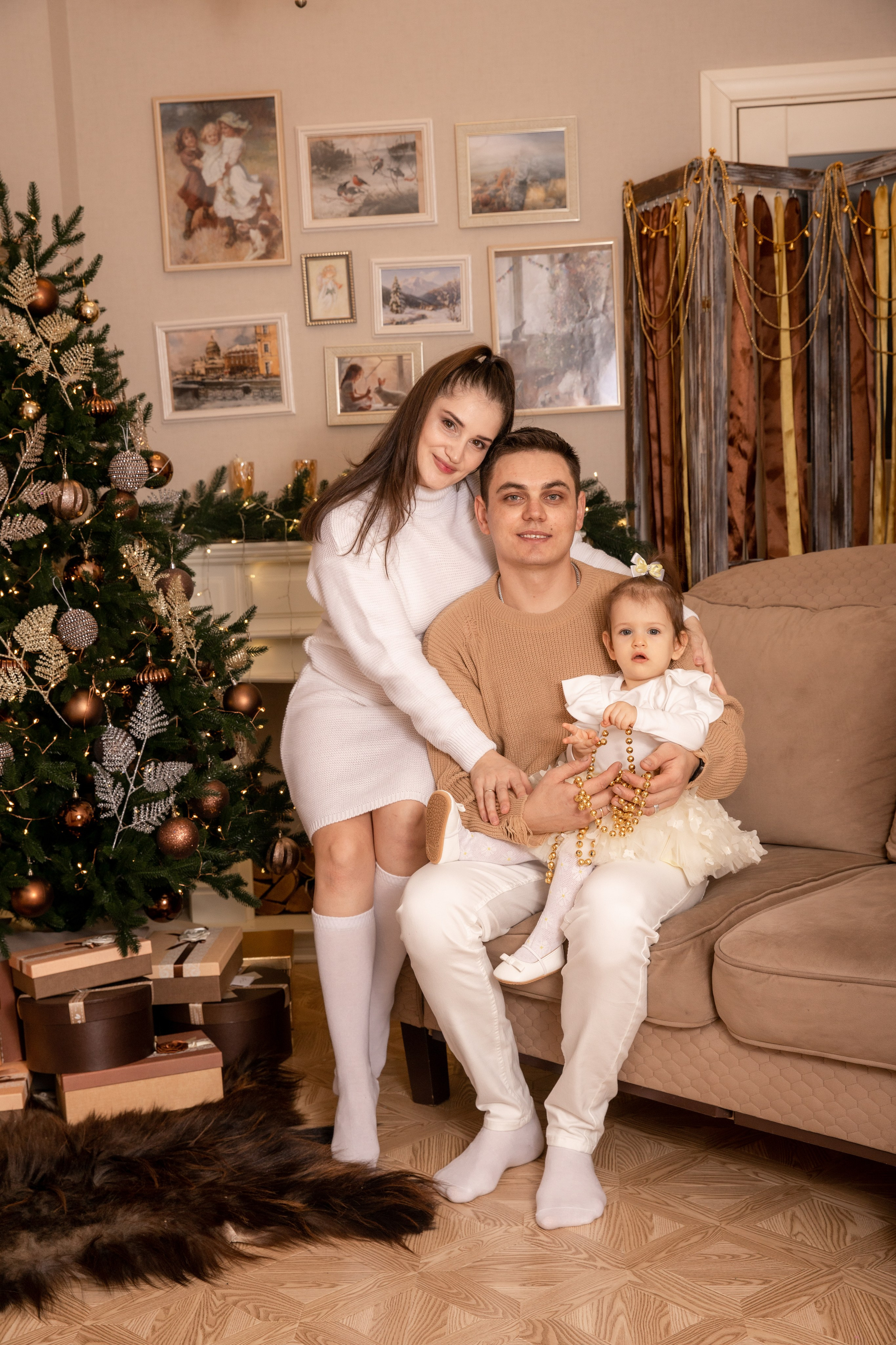 Первые новогодние для Катюши. Фотограф в Железнодорожном и Балашихе