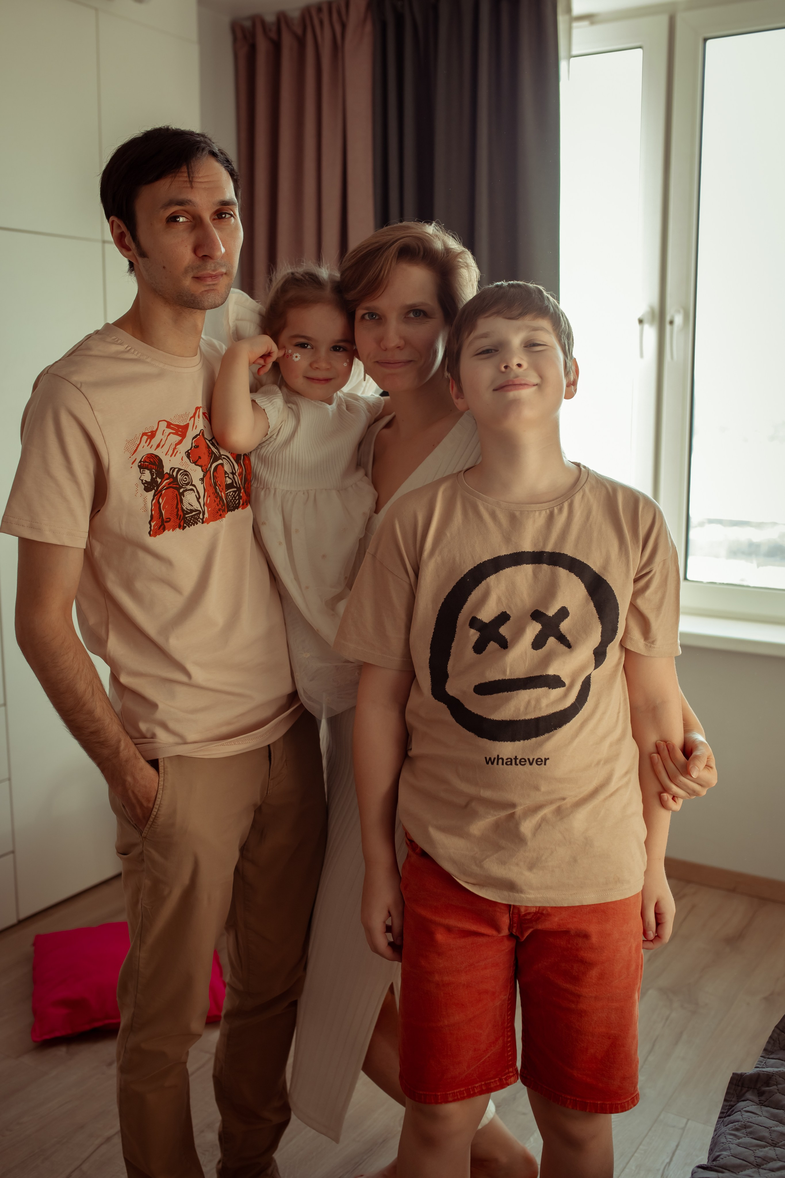 Александра, Максим, Евгений и Ксюша. Семейный и детский фотограф в Москве Дорогова Екатерина