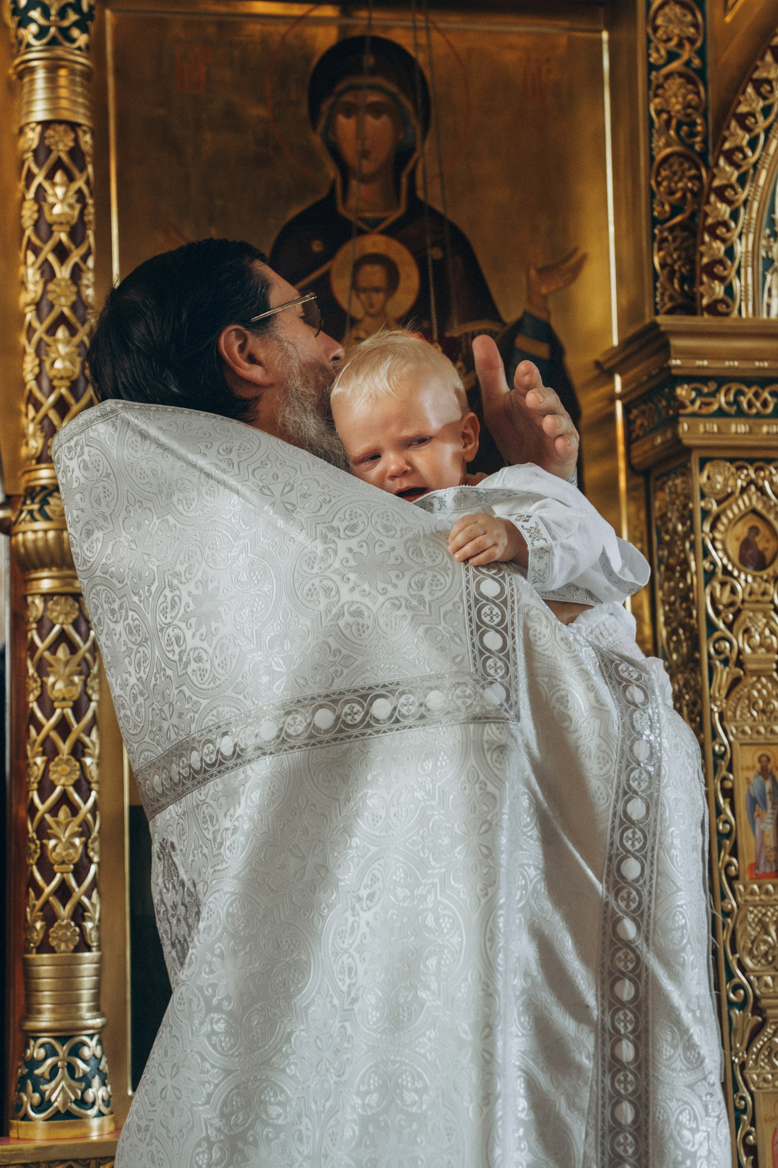 Крещение Александра. Фотограф Ольга Рубцова в Москве и Московской области
