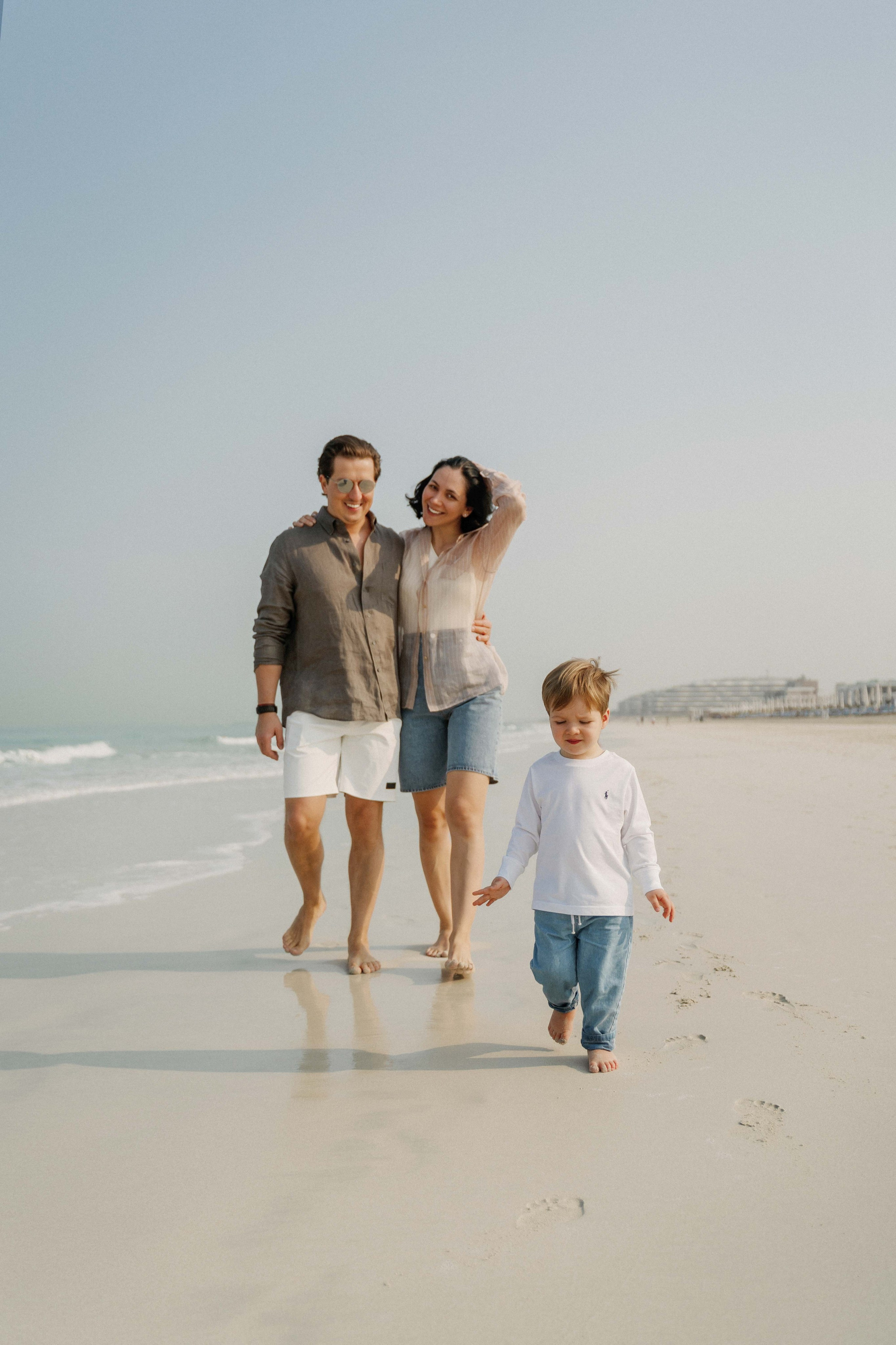 Выходные на море | семейная фотосессия. Фотограф и видеограф в Москве и Абу Даби Мария Кулагина