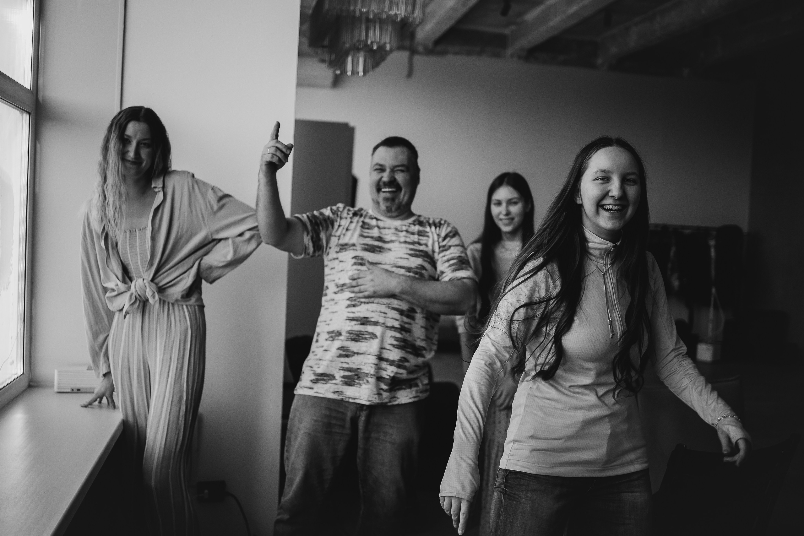 Семейная съемка с дочерьми. Семейный фотограф в Томске Максимова Екатерина