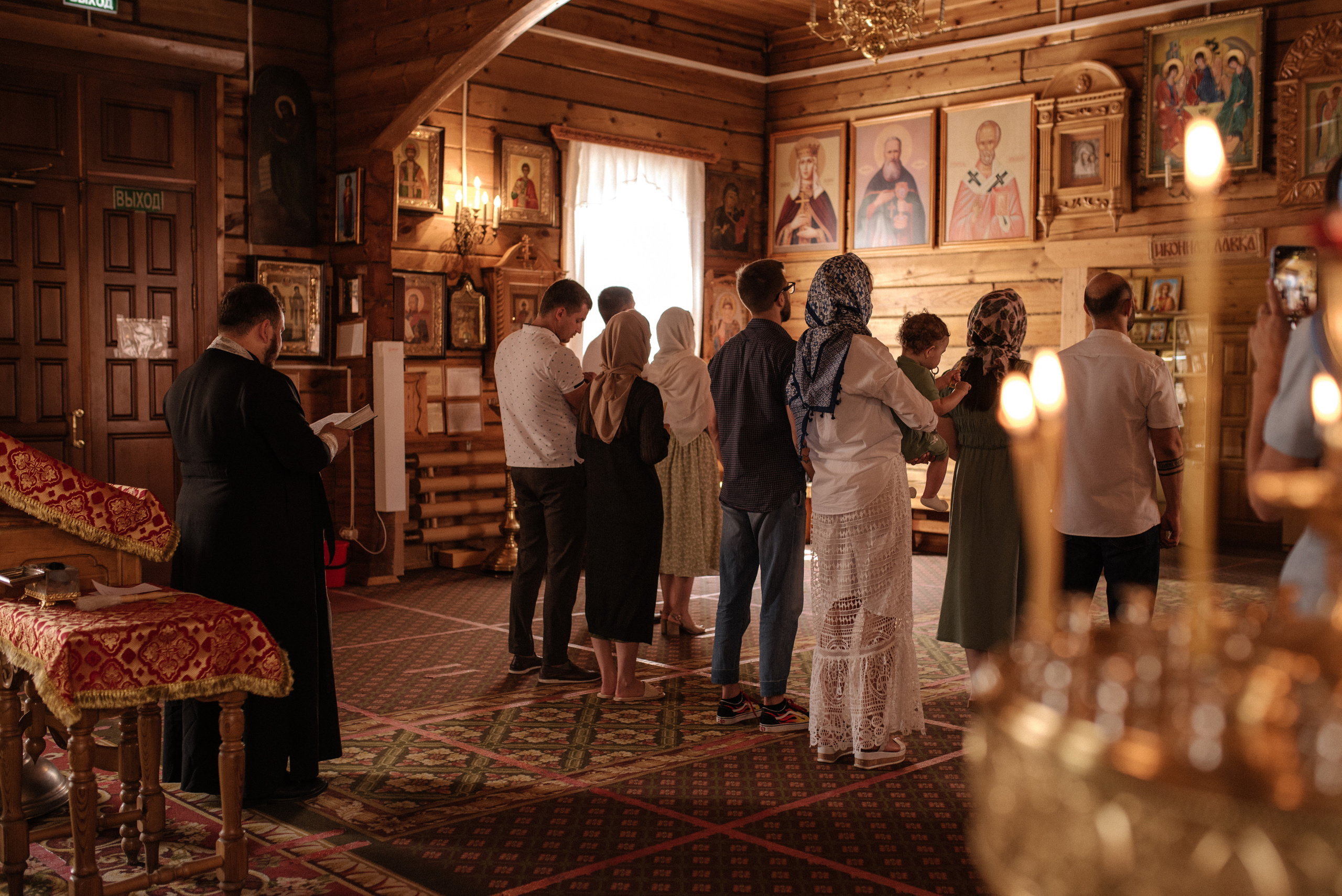 Крещение. Семейный фотограф в Новосибирске Екатерина Лопатина