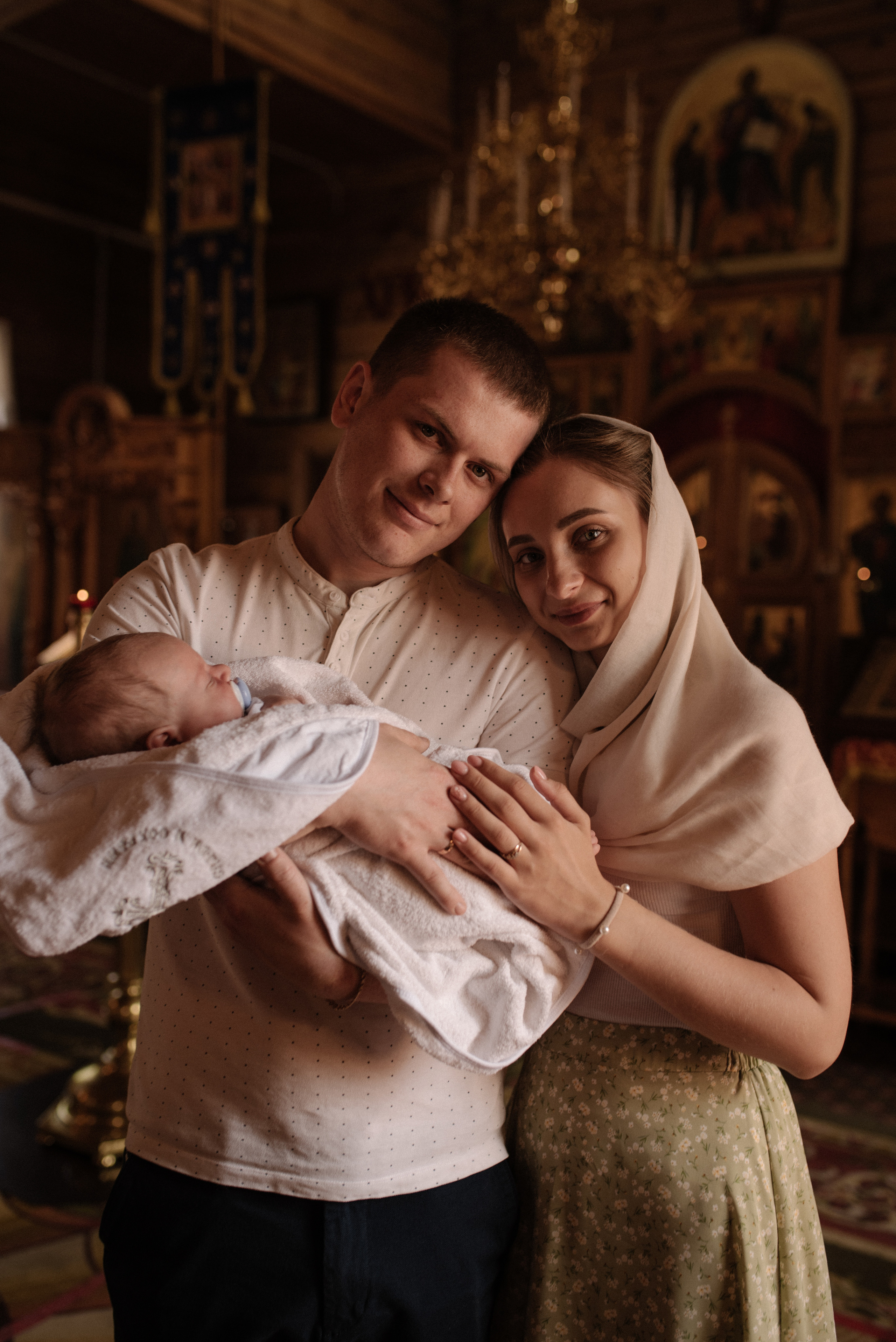 Крещение. Семейный фотограф в Новосибирске Екатерина Лопатина