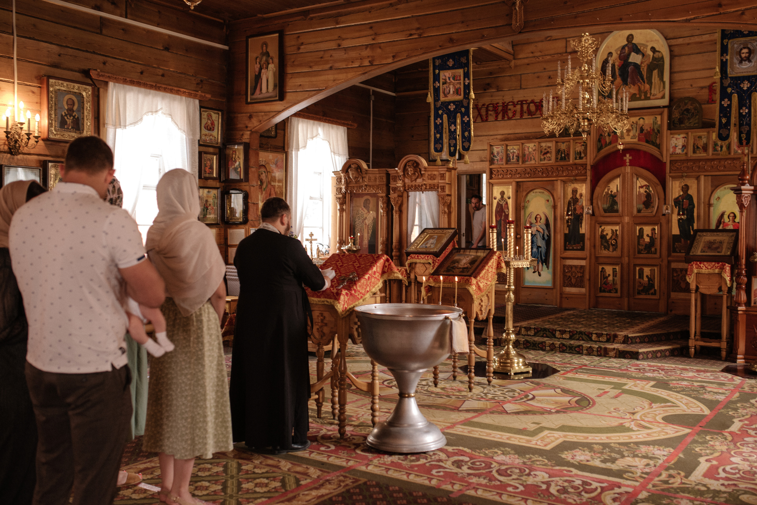 Крещение. Семейный фотограф в Новосибирске Екатерина Лопатина