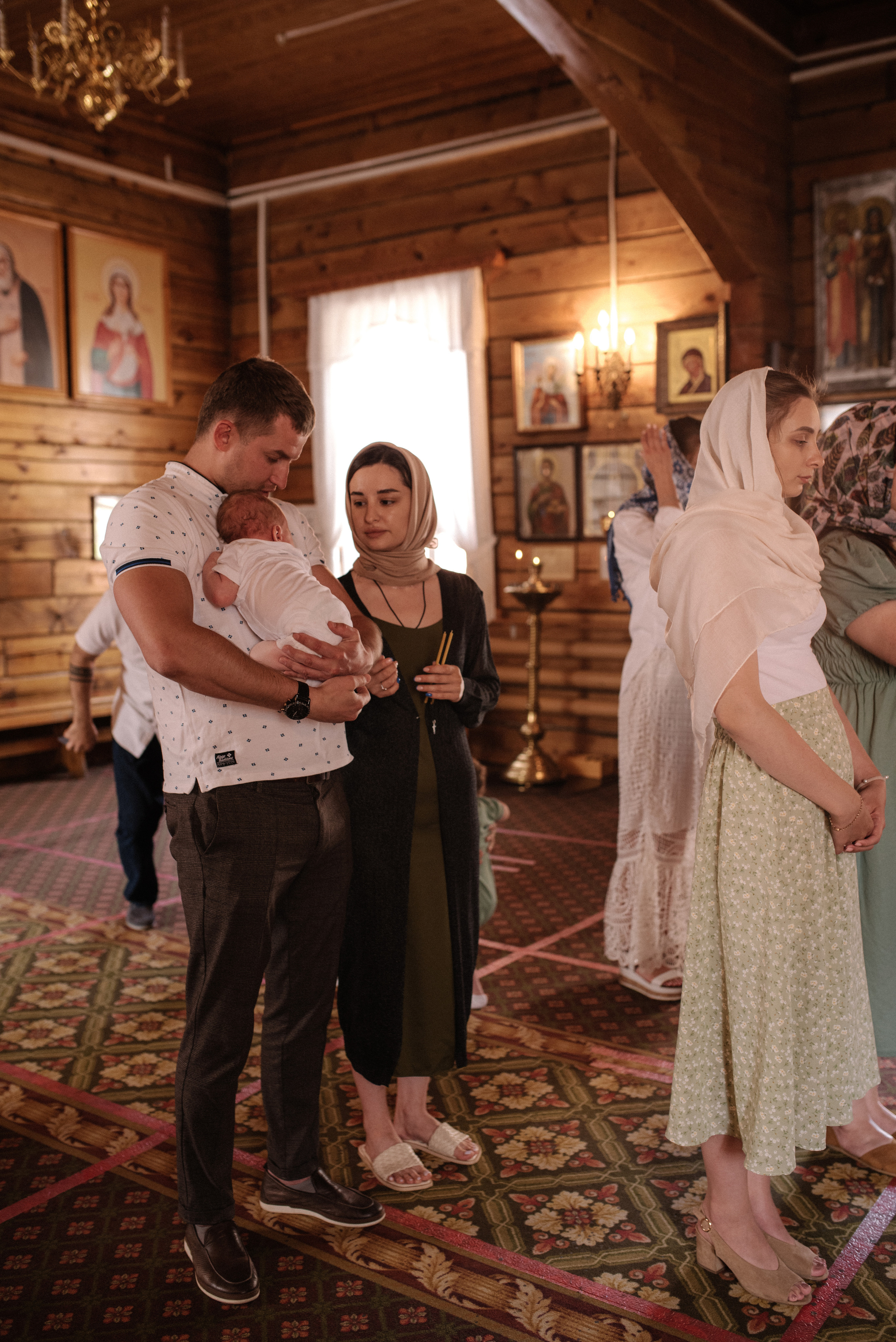 Крещение. Семейный фотограф в Новосибирске Екатерина Лопатина