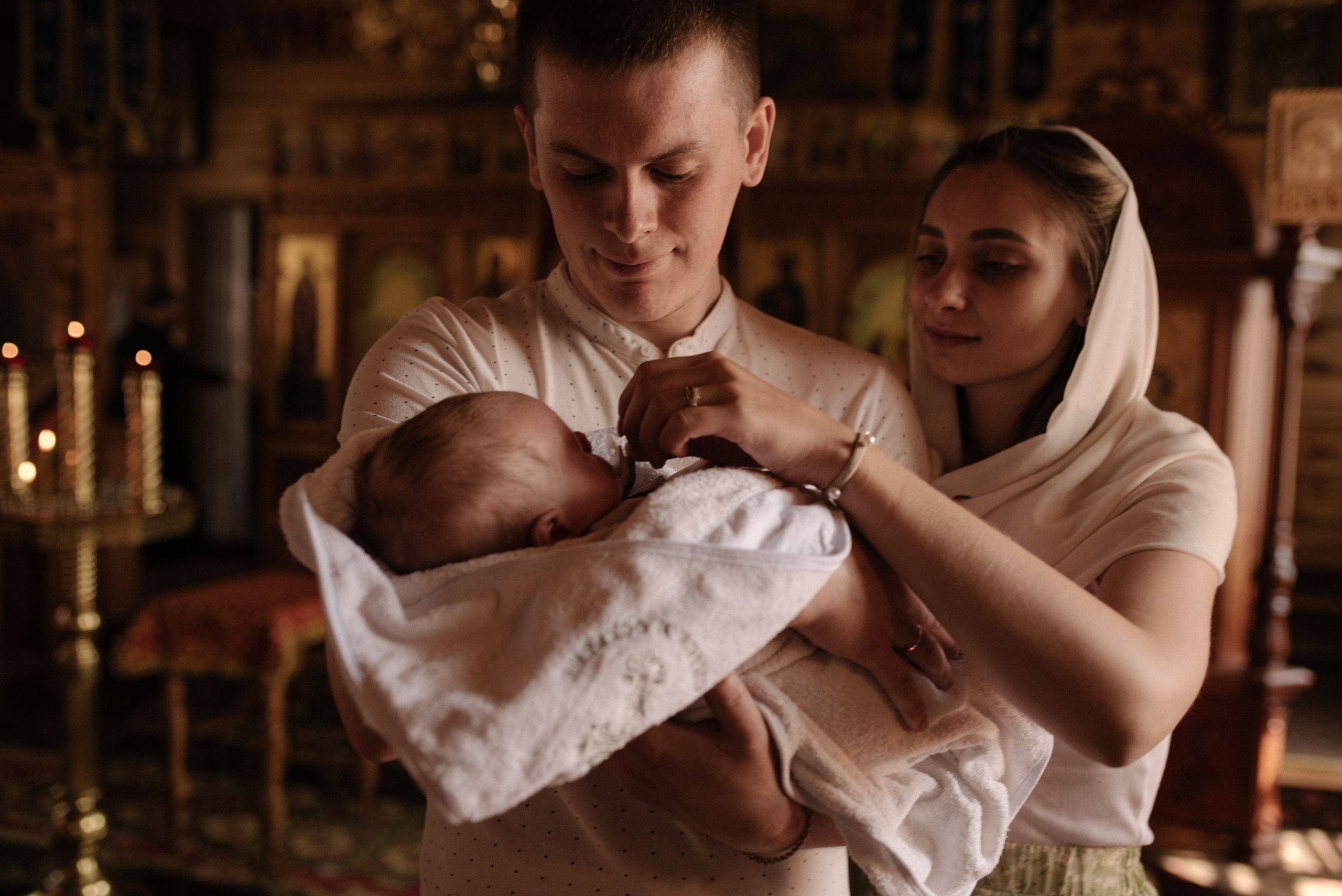 Крещение. Семейный фотограф в Новосибирске Екатерина Лопатина