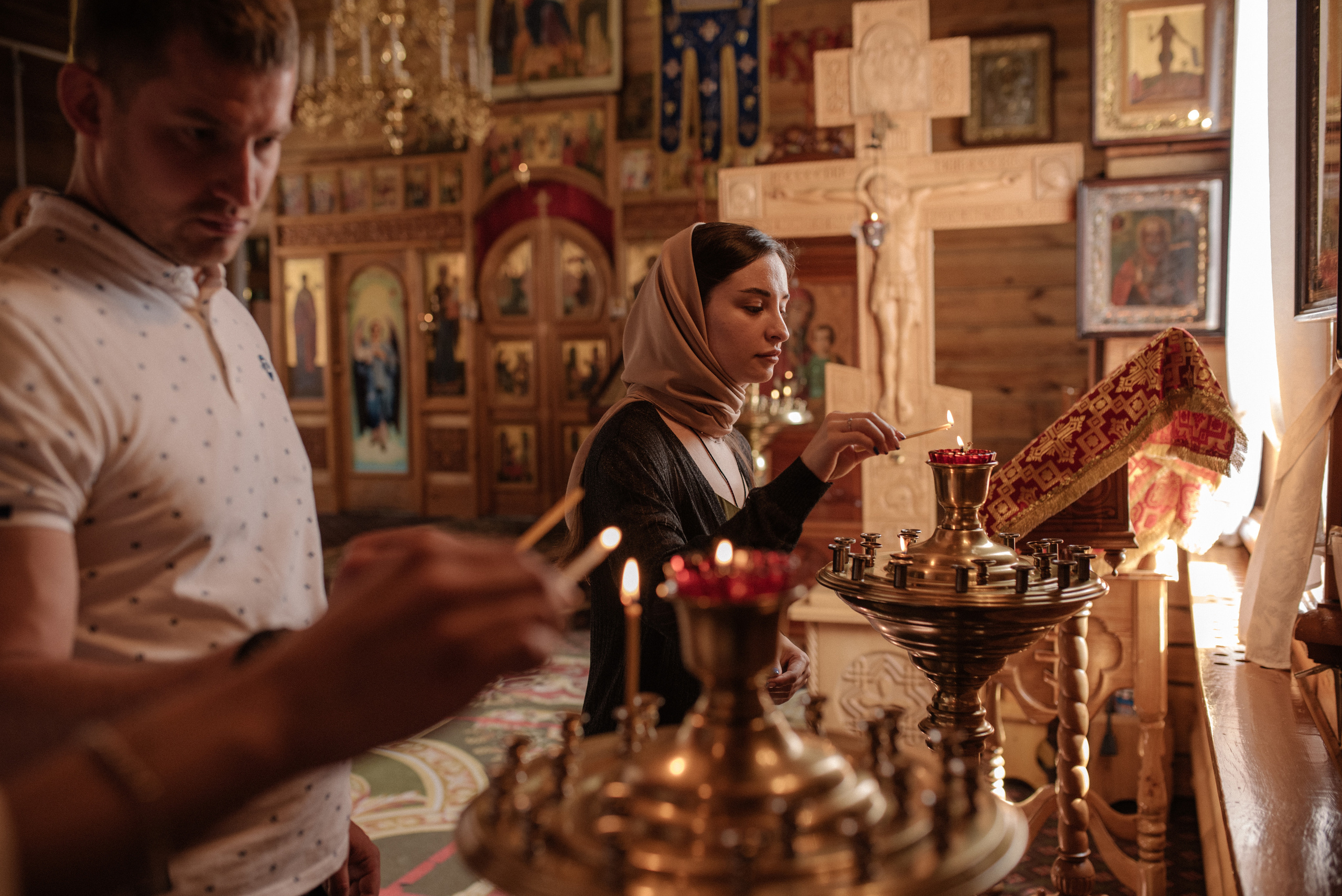 Крещение. Семейный фотограф в Новосибирске Екатерина Лопатина