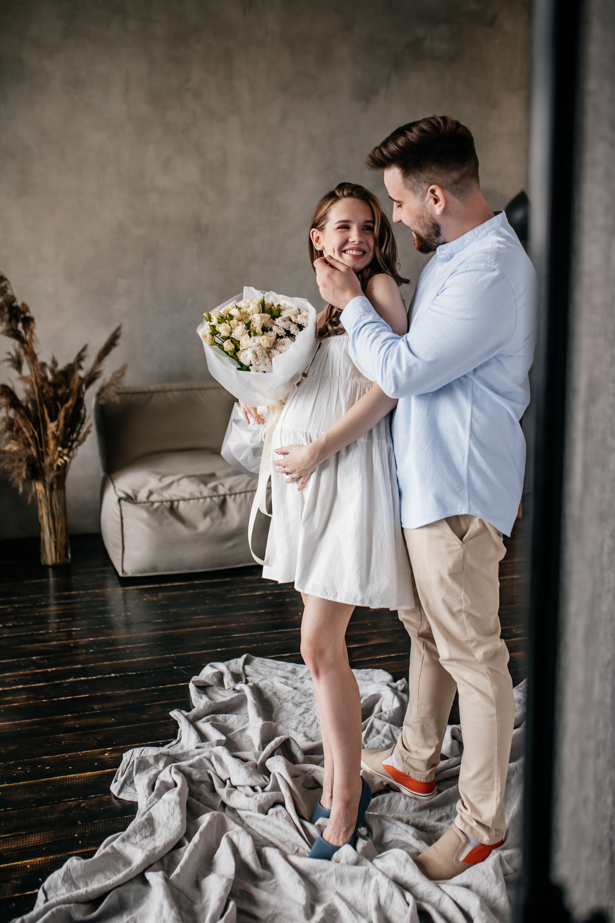 В ожидании indoor. Свадебный и семейный фотограф Минск Юлия Игнатович