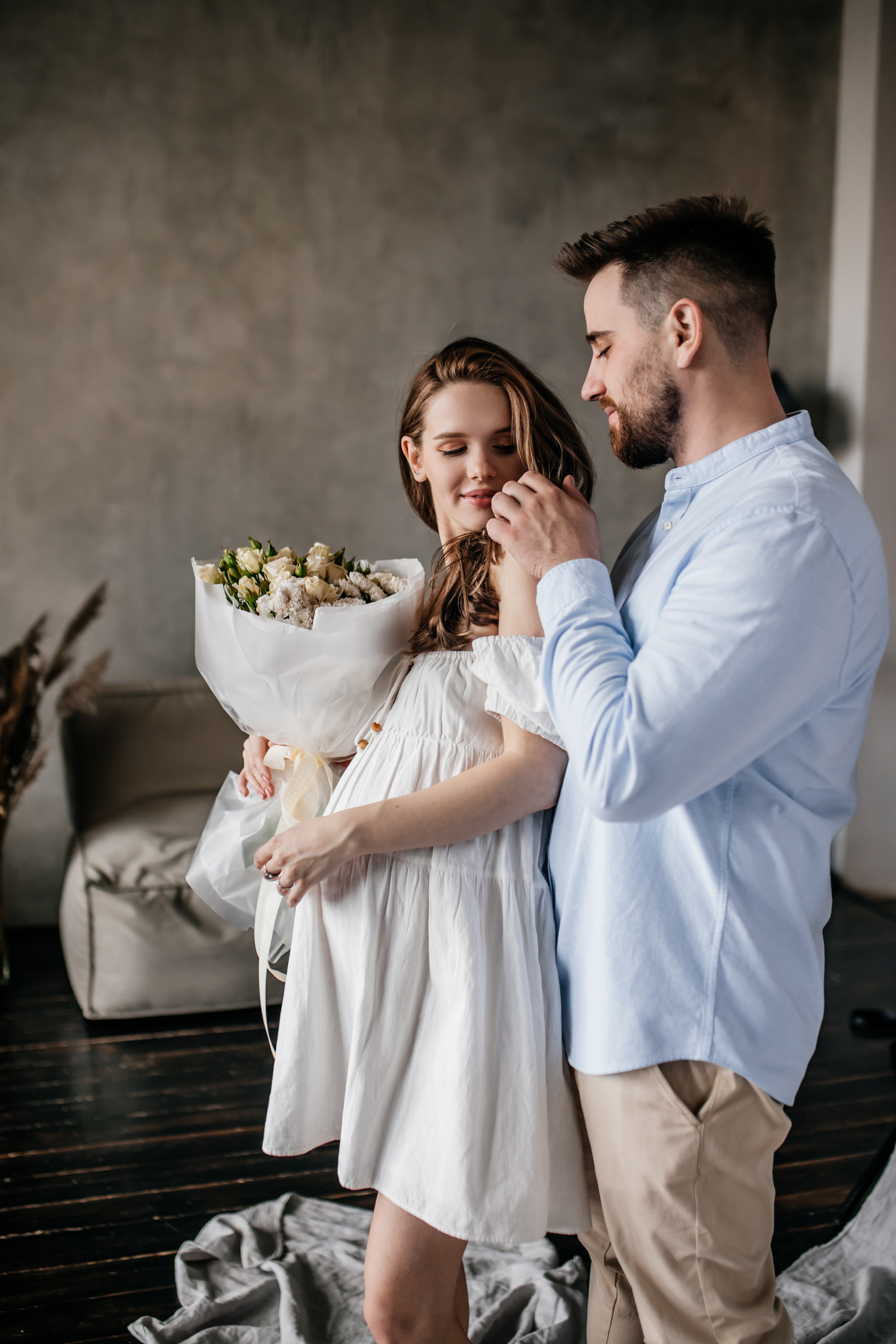 В ожидании indoor. Свадебный и семейный фотограф Минск Юлия Игнатович