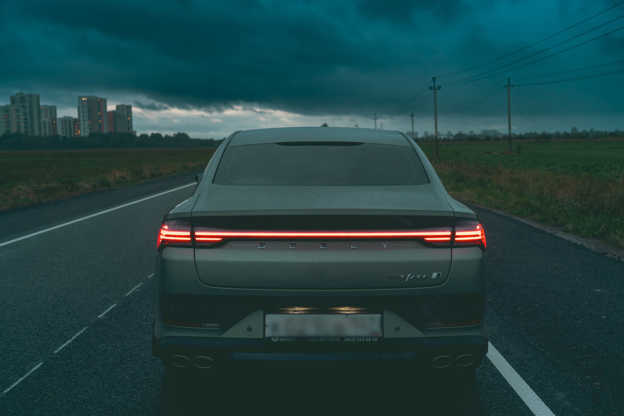 Geely Preface. Видеограф и фотограф в Санкт-Петербурге