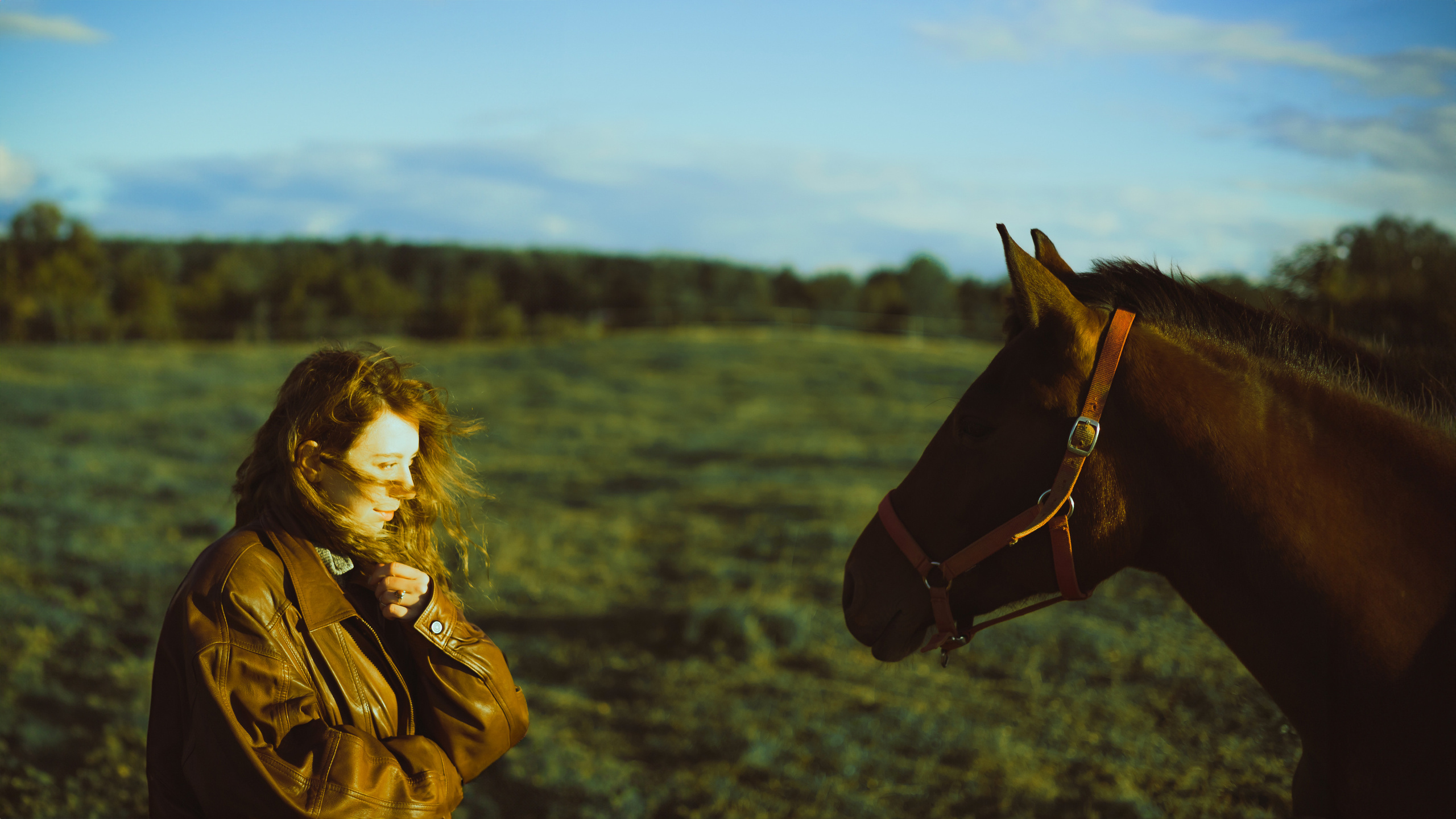 Фотосессия с лошадьми и прекрасной молодой девушкой: яркие портреты от AV | Alexander Veselkov - Photographer