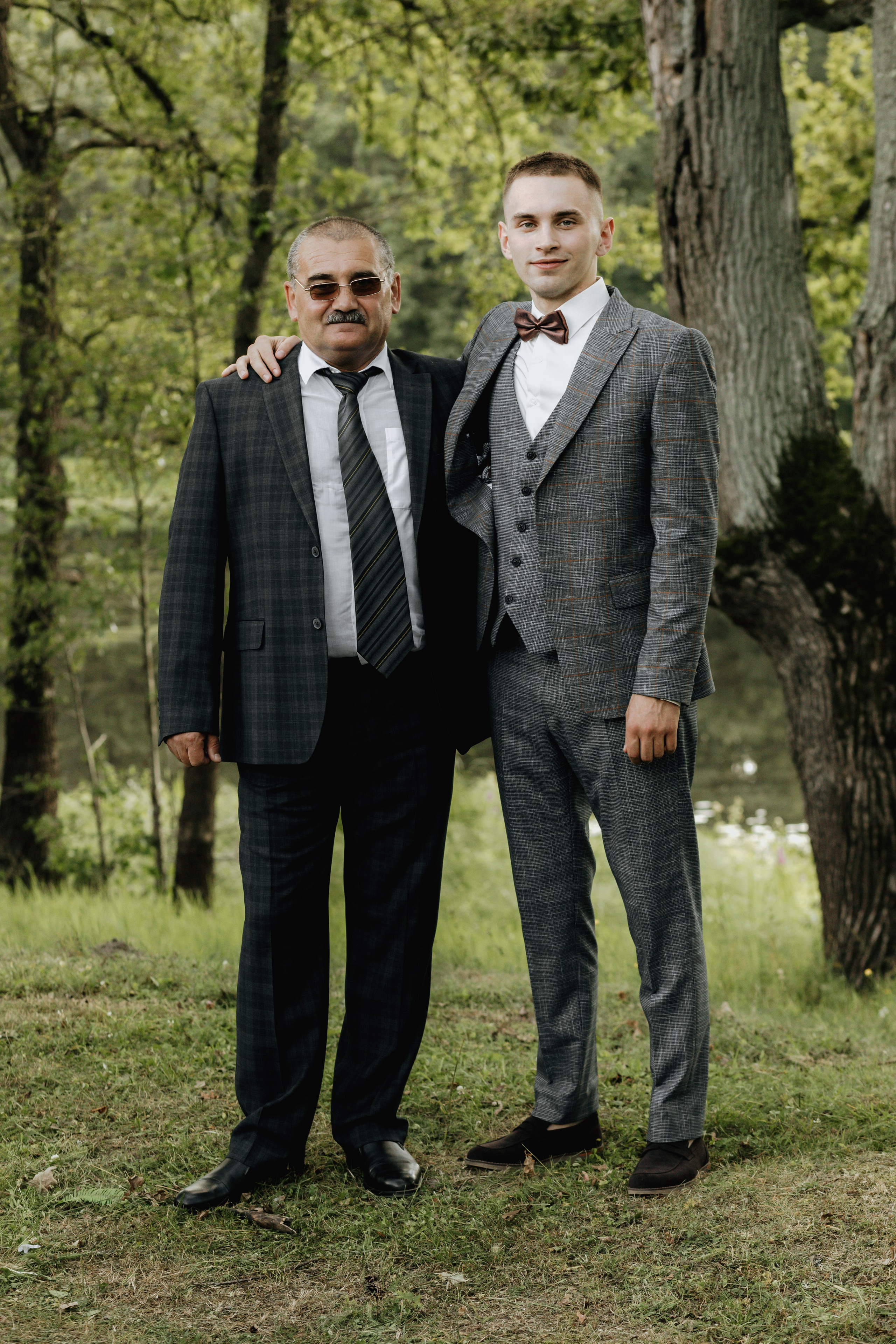 Летняя свадебная фотосессия