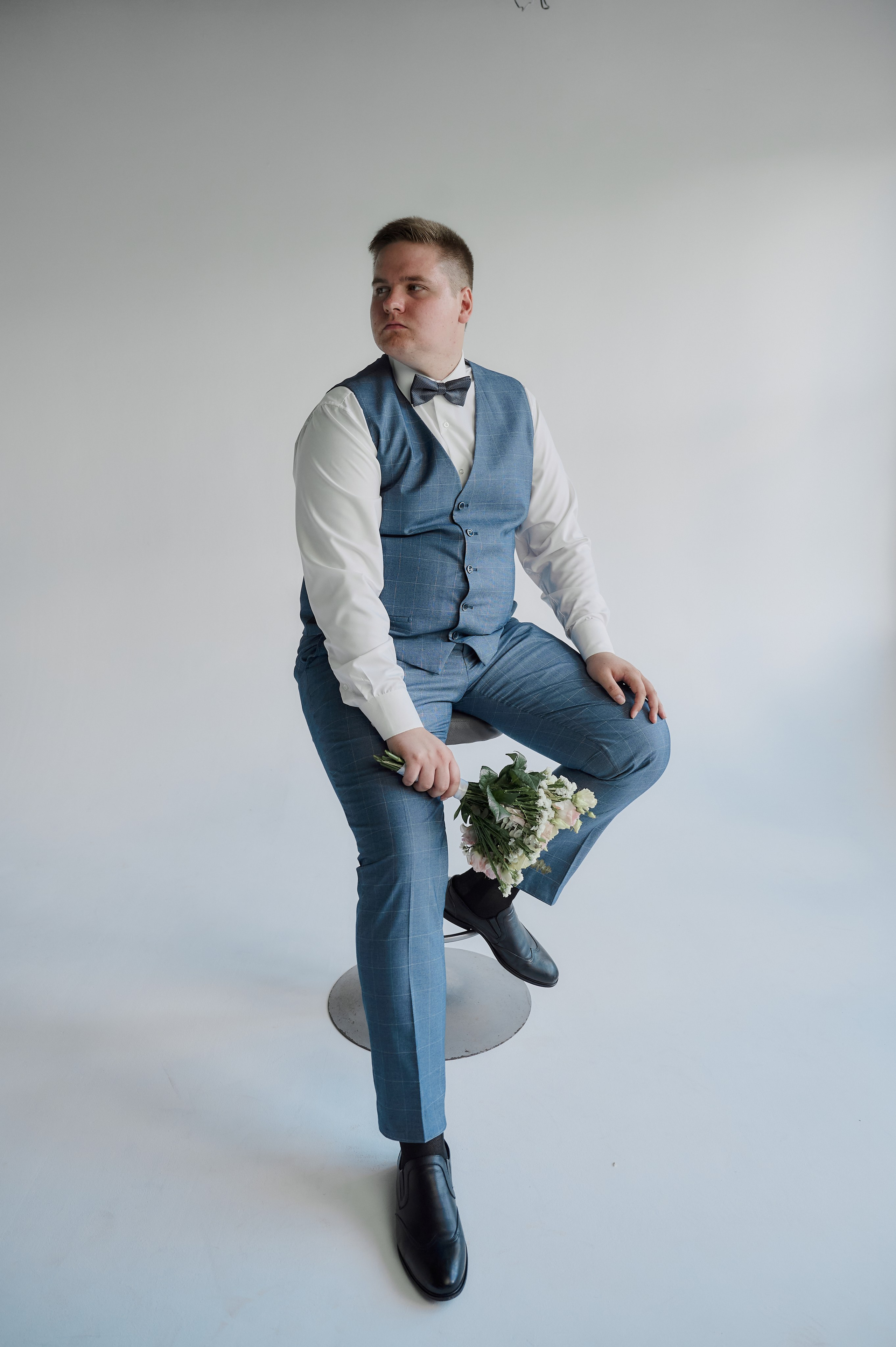 Свадебная фотосессия в студии. Свадебный фотограф в Туле Никита Беляев