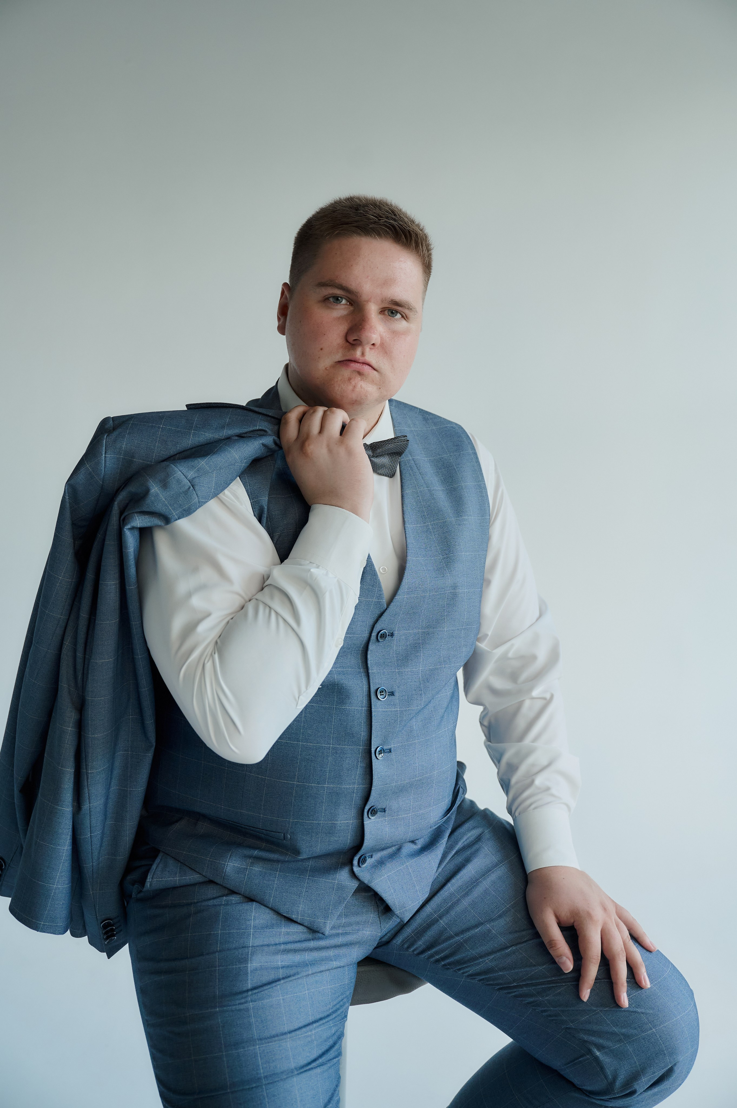 Свадебная фотосессия в студии. Свадебный фотограф в Туле Никита Беляев