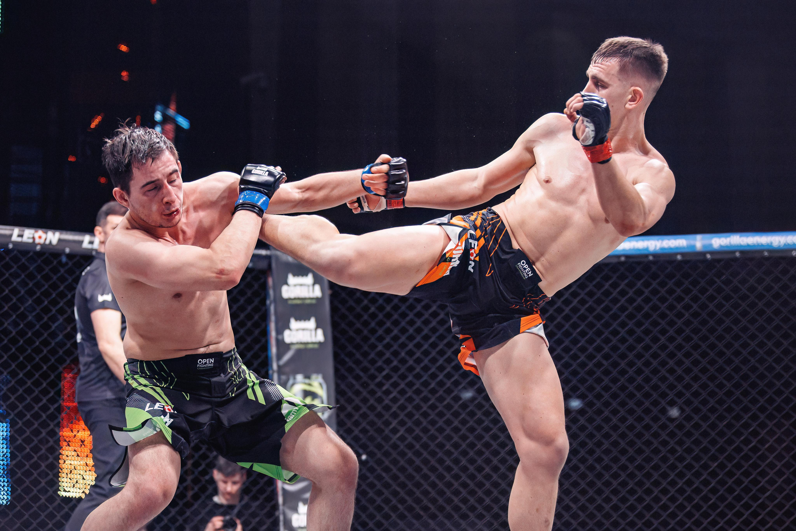 Чемпионат по ММА «Open FC», 17 февраля 2023. Марк Шишкин — репортажный фотограф в Воронеже и России