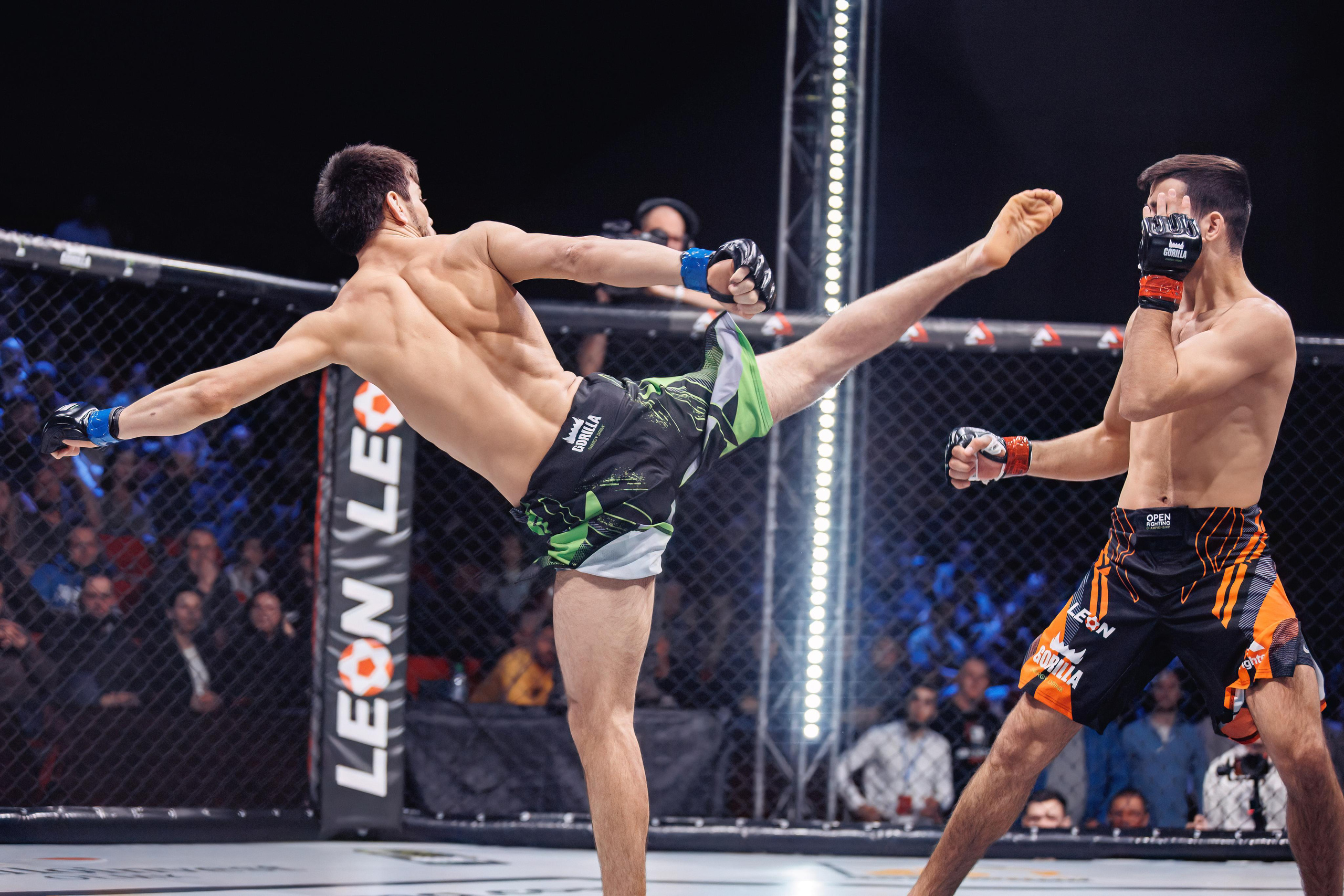 Чемпионат по ММА «Open FC», 17 февраля 2023. Марк Шишкин — репортажный фотограф в Воронеже и России