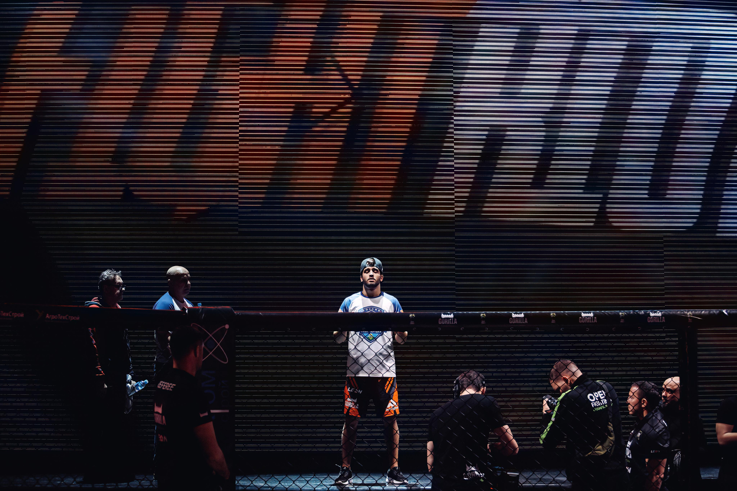 Чемпионат по ММА «Open FC», 17 февраля 2023. Марк Шишкин — репортажный фотограф в Воронеже и России