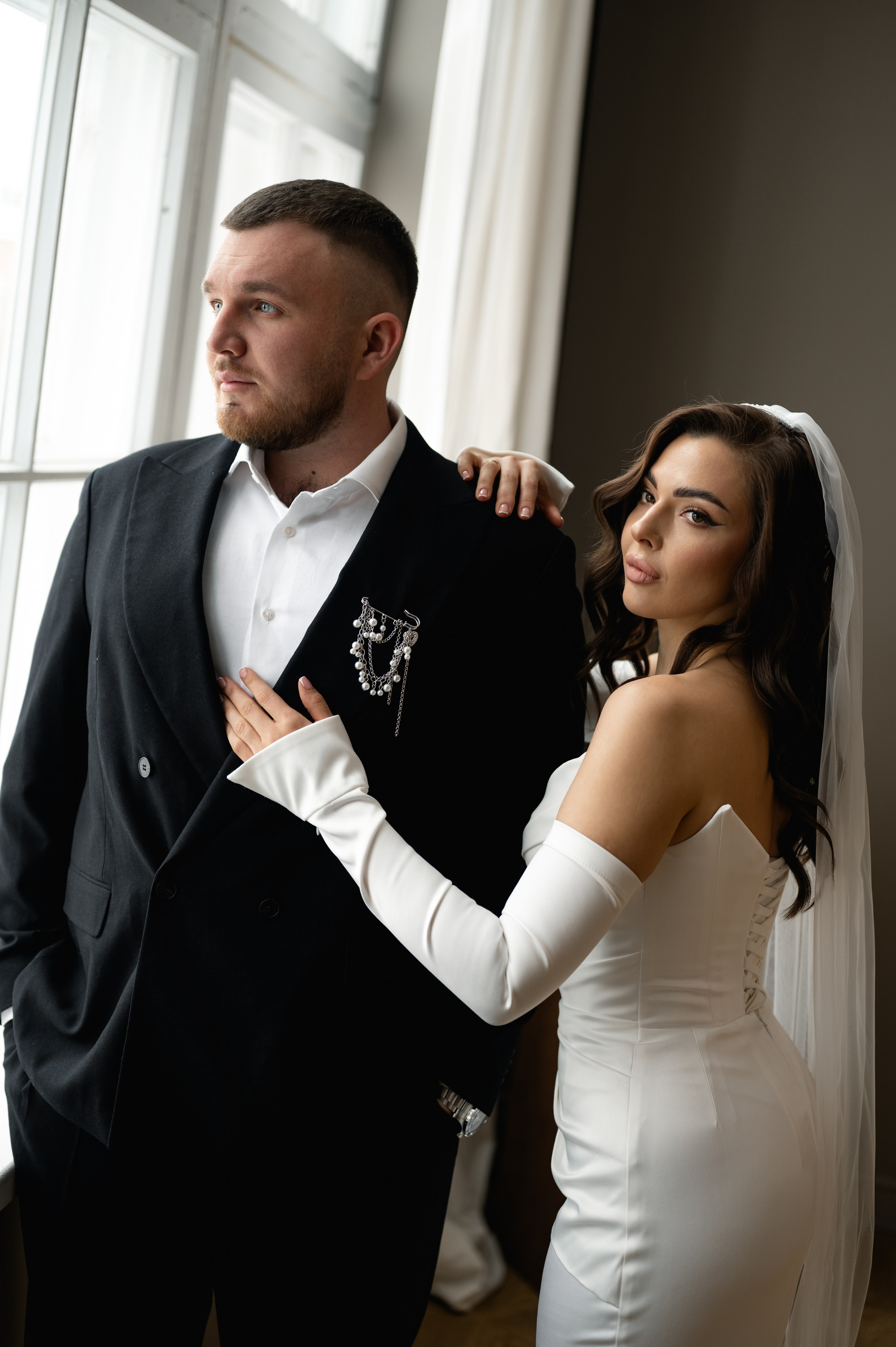 Свадебная фотосессия в студии. Свадебный и семейный фотограф в Краснодаре Алина Мельник